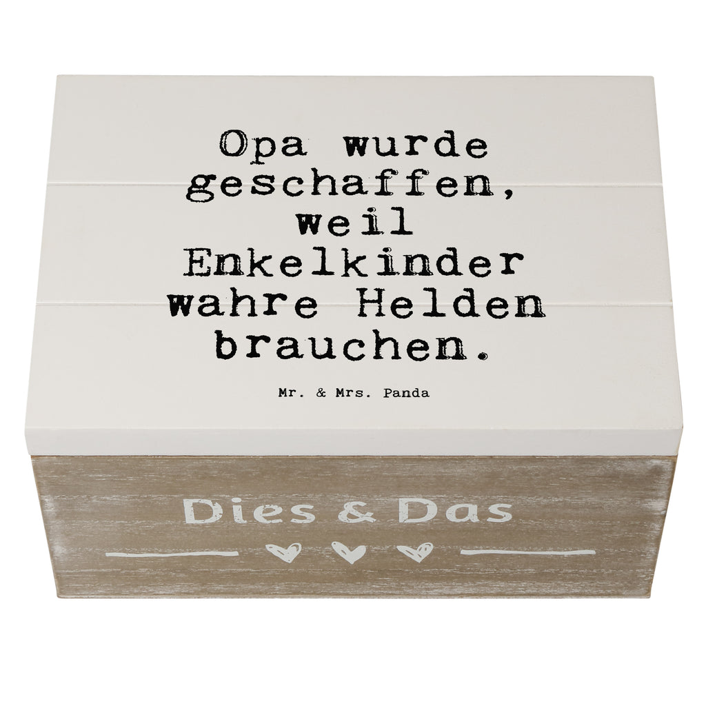 Holzkiste Sprüche und Zitate Opa wurde geschaffen, weil Enkelkinder wahre Helden brauchen. Holzkiste, Kiste, Schatzkiste, Truhe, Schatulle, XXL, Erinnerungsbox, Erinnerungskiste, Dekokiste, Aufbewahrungsbox, Geschenkbox, Geschenkdose, Spruch, Sprüche, lustige Sprüche, Weisheiten, Zitate, Spruch Geschenke, Spruch Sprüche Weisheiten Zitate Lustig Weisheit Worte