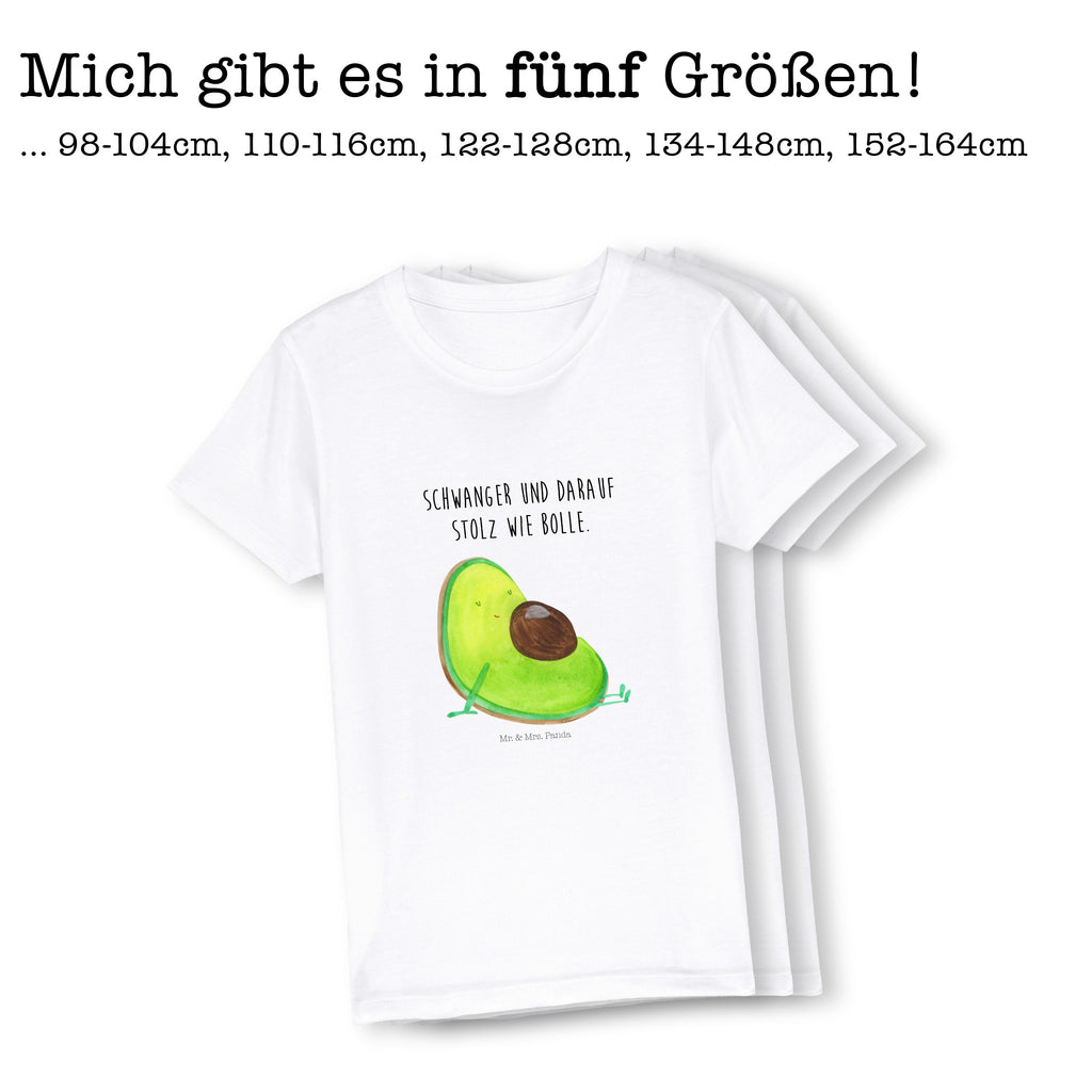 Organic Kinder T-Shirt Avocado Schwangerschaft Kinder T-Shirt, Kinder T-Shirt Mädchen, Kinder T-Shirt Jungen, Avocado, Veggie, Vegan, Gesund, schwanger, Schwangerschaft, Babyparty, Babyshower