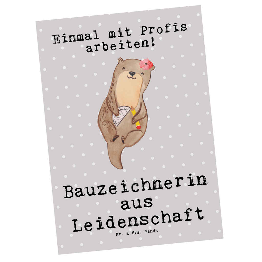 Postkarte Bauzeichnerin aus Leidenschaft Postkarte, Karte, Geschenkkarte, Grußkarte, Einladung, Ansichtskarte, Geburtstagskarte, Einladungskarte, Dankeskarte, Ansichtskarten, Einladung Geburtstag, Einladungskarten Geburtstag, Beruf, Ausbildung, Jubiläum, Abschied, Rente, Kollege, Kollegin, Geschenk, Schenken, Arbeitskollege, Mitarbeiter, Firma, Danke, Dankeschön