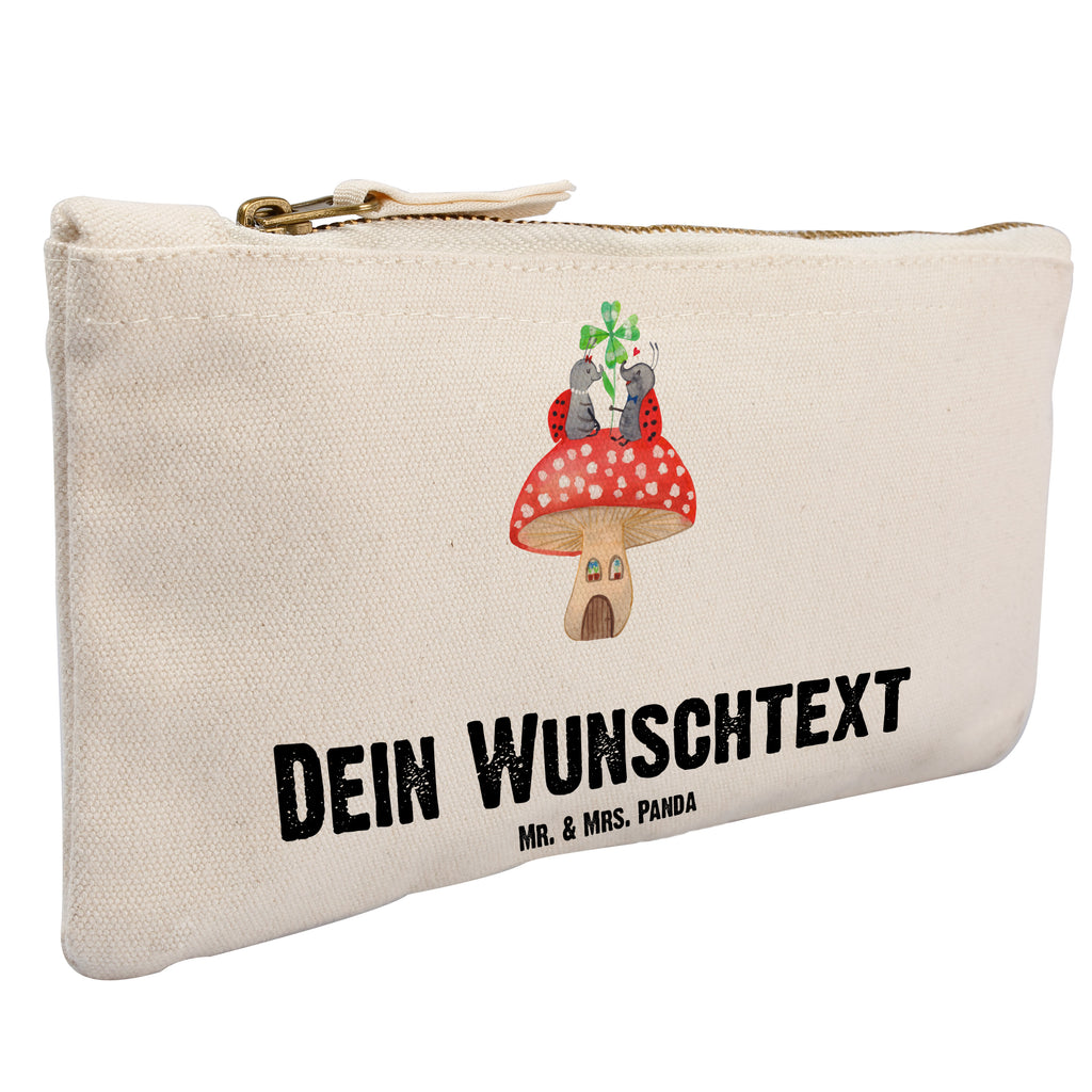 Personalisierte Schminktasche Marienkäfer Paar Fliegenpilz Personalisierte Schminktasche, Personalisierte Kosmetiktasche, Personalisierter Kosmetikbeutel, Personalisiertes Stiftemäppchen, Personalisiertes Etui, Personalisierte Federmappe, Personalisierte Makeup Bag, Personalisiertes Schminketui, Personalisiertes Kosmetiketui, Personalisiertes Schlamperetui, Schminktasche mit Namen, Kosmetiktasche mit Namen, Kosmetikbeutel mit Namen, Stiftemäppchen mit Namen, Etui mit Namen, Federmappe mit Namen, Makeup Bg mit Namen, Schminketui mit Namen, Kosmetiketui mit Namen, Schlamperetui mit Namen, Schminktasche personalisieren, Schminktasche bedrucken, Schminktasche selbst gestalten, Tiermotive, Gute Laune, lustige Sprüche, Tiere, Haus, Wohnung, zuhause, Fliegenpilz, Marienkäfer, Fleigenpilzhaus