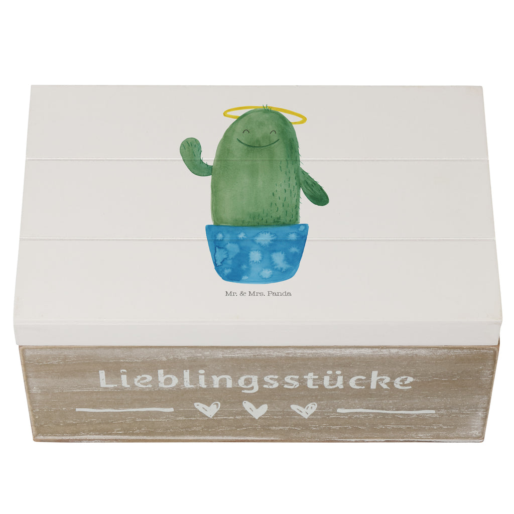 Holzkiste Kaktus Heilig Holzkiste, Kiste, Schatzkiste, Truhe, Schatulle, XXL, Erinnerungsbox, Erinnerungskiste, Dekokiste, Aufbewahrungsbox, Geschenkbox, Geschenkdose, Kaktus, Kakteen, frech, lustig, Kind, Eltern, Familie, Bruder, Schwester, Schwestern, Freundin, Heiligenschein