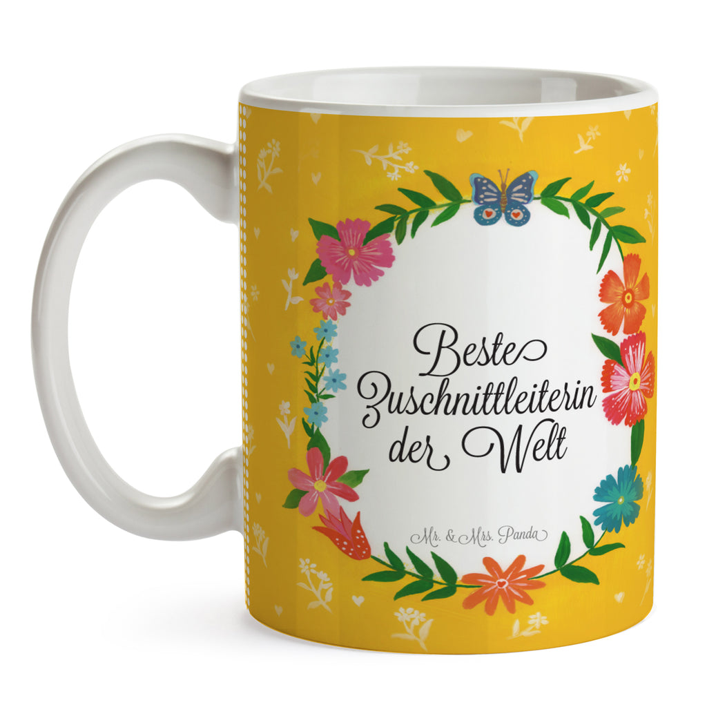 Tasse Zuschnittleiterin Tasse, Kaffeetasse, Teetasse, Becher, Kaffeebecher, Teebecher, Keramiktasse, Porzellantasse, Büro Tasse, Geschenk Tasse, Tasse Sprüche, Tasse Motive, Kaffeetassen, Tasse bedrucken, Designer Tasse, Cappuccino Tassen, Schöne Teetassen, Geschenk