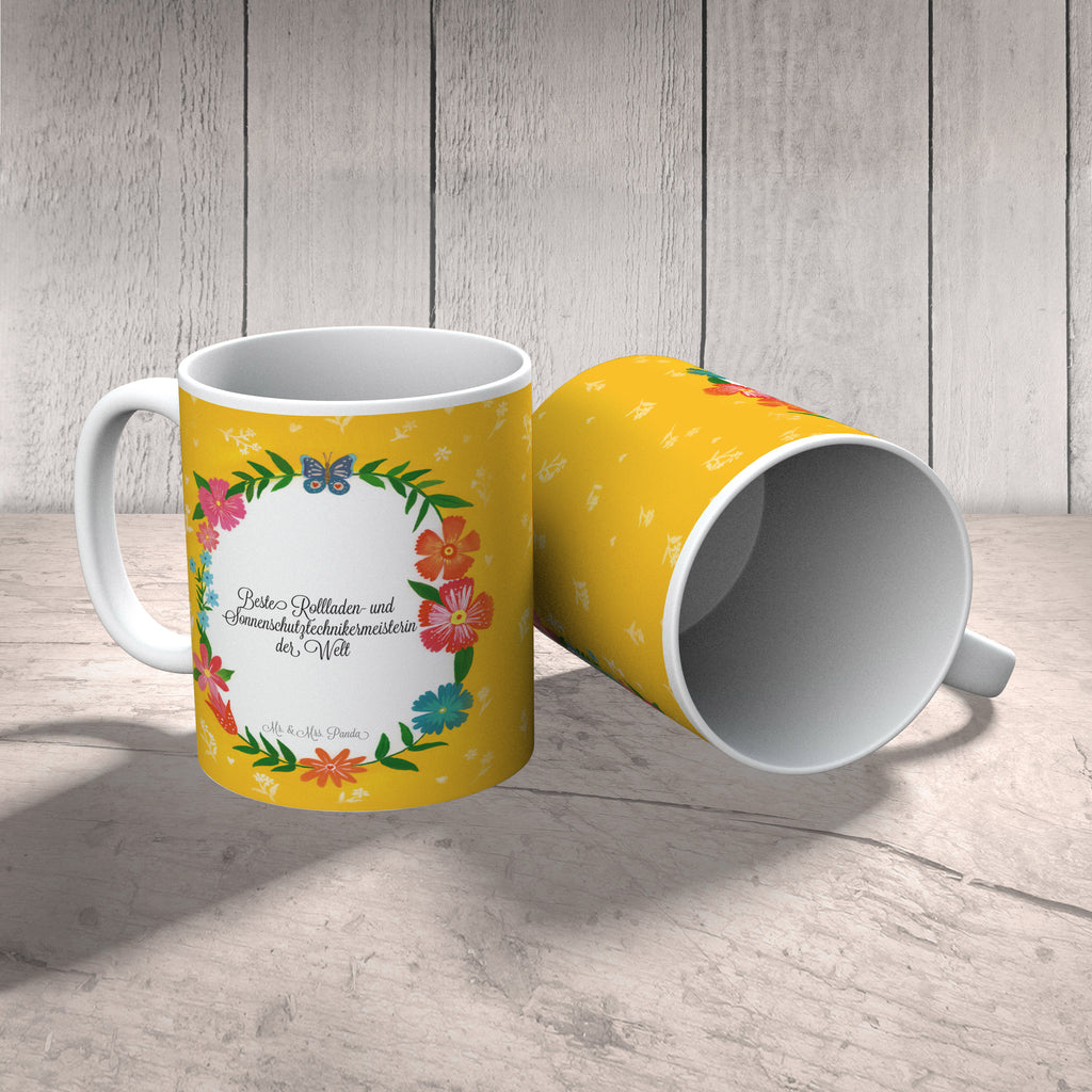 Tasse Rollladen- und Sonnenschutztechnikermeisterin Tasse, Kaffeetasse, Teetasse, Becher, Kaffeebecher, Teebecher, Keramiktasse, Porzellantasse, Büro Tasse, Geschenk Tasse, Tasse Sprüche, Tasse Motive, Kaffeetassen, Tasse bedrucken, Designer Tasse, Cappuccino Tassen, Schöne Teetassen, Geschenk