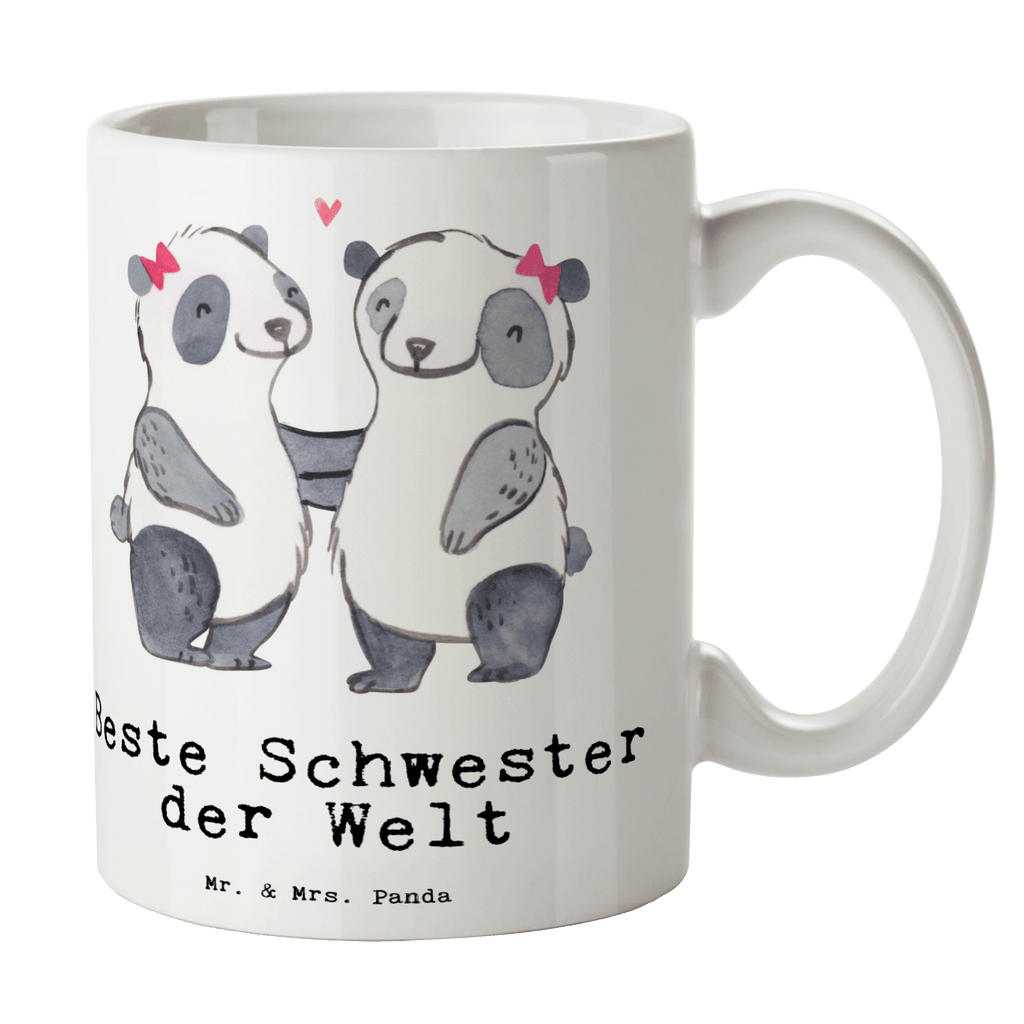 Tasse Panda Beste Schwester der Welt Tasse, Kaffeetasse, Teetasse, Becher, Kaffeebecher, Teebecher, Keramiktasse, Porzellantasse, Büro Tasse, Geschenk Tasse, Tasse Sprüche, Tasse Motive, Kaffeetassen, Tasse bedrucken, Designer Tasse, Cappuccino Tassen, Schöne Teetassen, für, Dankeschön, Geschenk, Schenken, Geburtstag, Geburtstagsgeschenk, Geschenkidee, Danke, Bedanken, Mitbringsel, Freude machen, Geschenktipp, Schwestern, Schwester, Geschwister, Schwesterherz, Sister, Familie, Kleinigkeit, Beste, Tochter, Liebe, Kinder