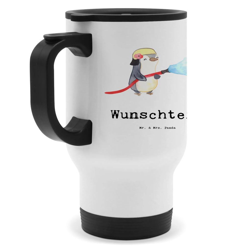 Personalisierter Thermobecher Feuerwehrfrau mit Herz Personalisierter Thermobecher, Personalisierter To Go Becher, Personalisierte Thermotasse, Personalisierter Kaffeebecher, Personalisierter Isolierbecher, Thermobecher personalisieren, Thermobecher mit Namen, Thermobecher selbst gestalten, Wunschname, Spülmaschinenfest, Bedrucken, Isolierbecher mit Namen, Isolierbecher selbst gestalten, Thermotasse personalisieren, Thermotasse mit Namen, Beruf, Ausbildung, Jubiläum, Abschied, Rente, Kollege, Kollegin, Geschenk, Schenken, Arbeitskollege, Mitarbeiter, Firma, Danke, Dankeschön, Feuerwehrfrau, Feuerwehrhauptfrau, Brandschutz, Feuerwehr, freiwillige Feuerwehr