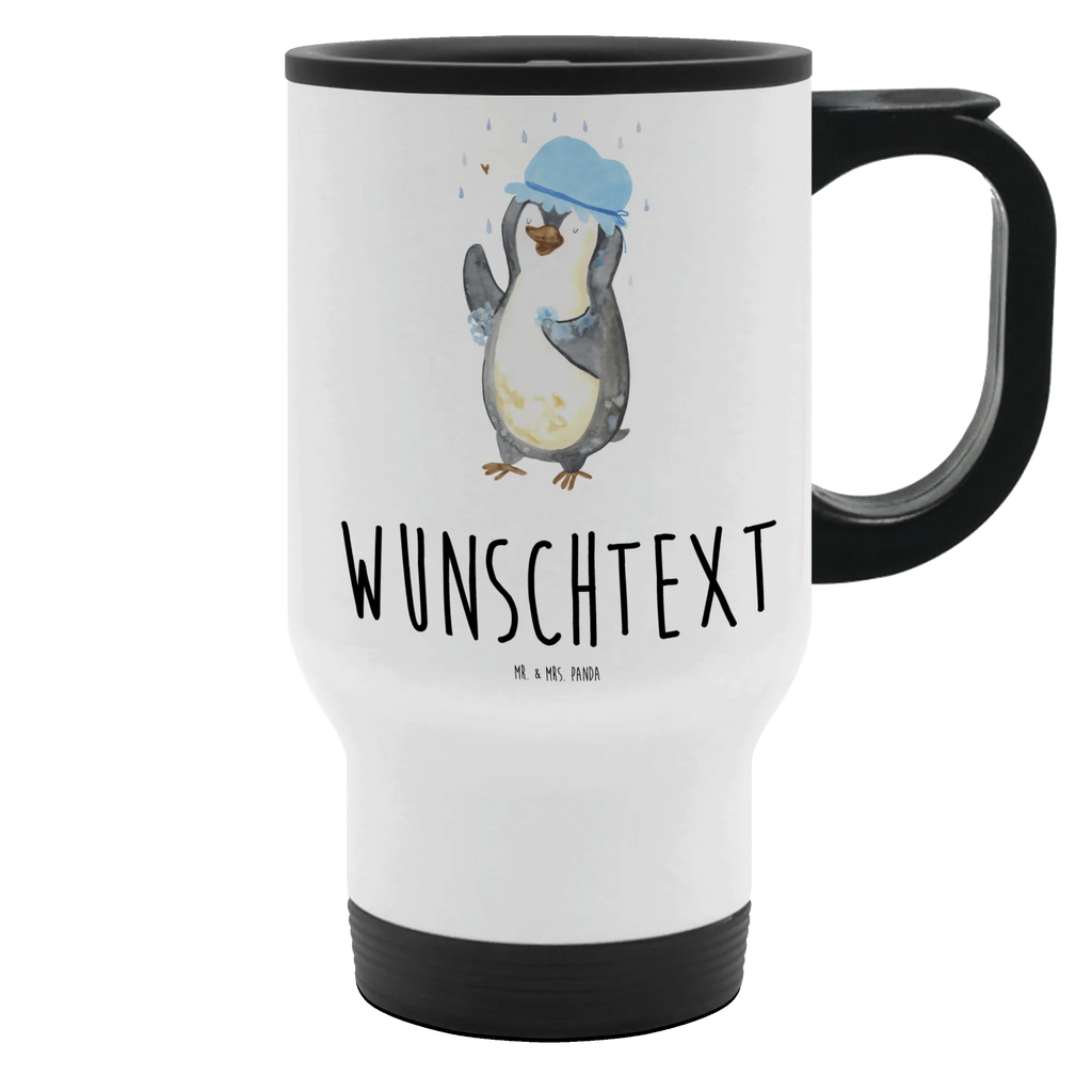 Personalisierter Thermobecher Pinguin duscht Personalisierter Thermobecher, Personalisierter To Go Becher, Personalisierte Thermotasse, Personalisierter Kaffeebecher, Personalisierter Isolierbecher, Thermobecher personalisieren, Thermobecher mit Namen, Thermobecher selbst gestalten, Wunschname, Spülmaschinenfest, Bedrucken, Isolierbecher mit Namen, Isolierbecher selbst gestalten, Thermotasse personalisieren, Thermotasse mit Namen, Pinguin, Pinguine, Dusche, duschen, Lebensmotto, Motivation, Neustart, Neuanfang, glücklich sein