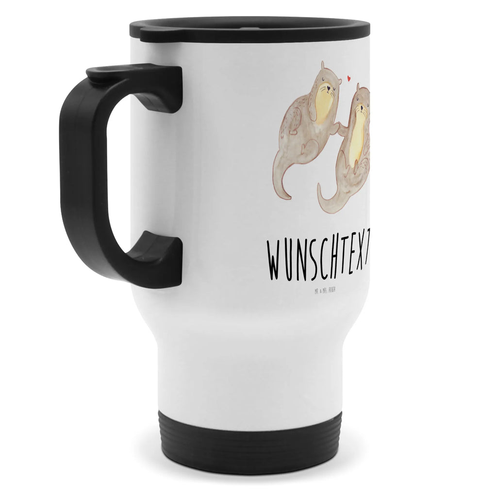 Personalisierter Thermobecher Otter händchenhaltend Personalisierter Thermobecher, Personalisierter To Go Becher, Personalisierte Thermotasse, Personalisierter Kaffeebecher, Personalisierter Isolierbecher, Thermobecher personalisieren, Thermobecher mit Namen, Thermobecher selbst gestalten, Wunschname, Spülmaschinenfest, Bedrucken, Isolierbecher mit Namen, Isolierbecher selbst gestalten, Thermotasse personalisieren, Thermotasse mit Namen, Otter, Fischotter, Seeotter, Otter Seeotter See Otter