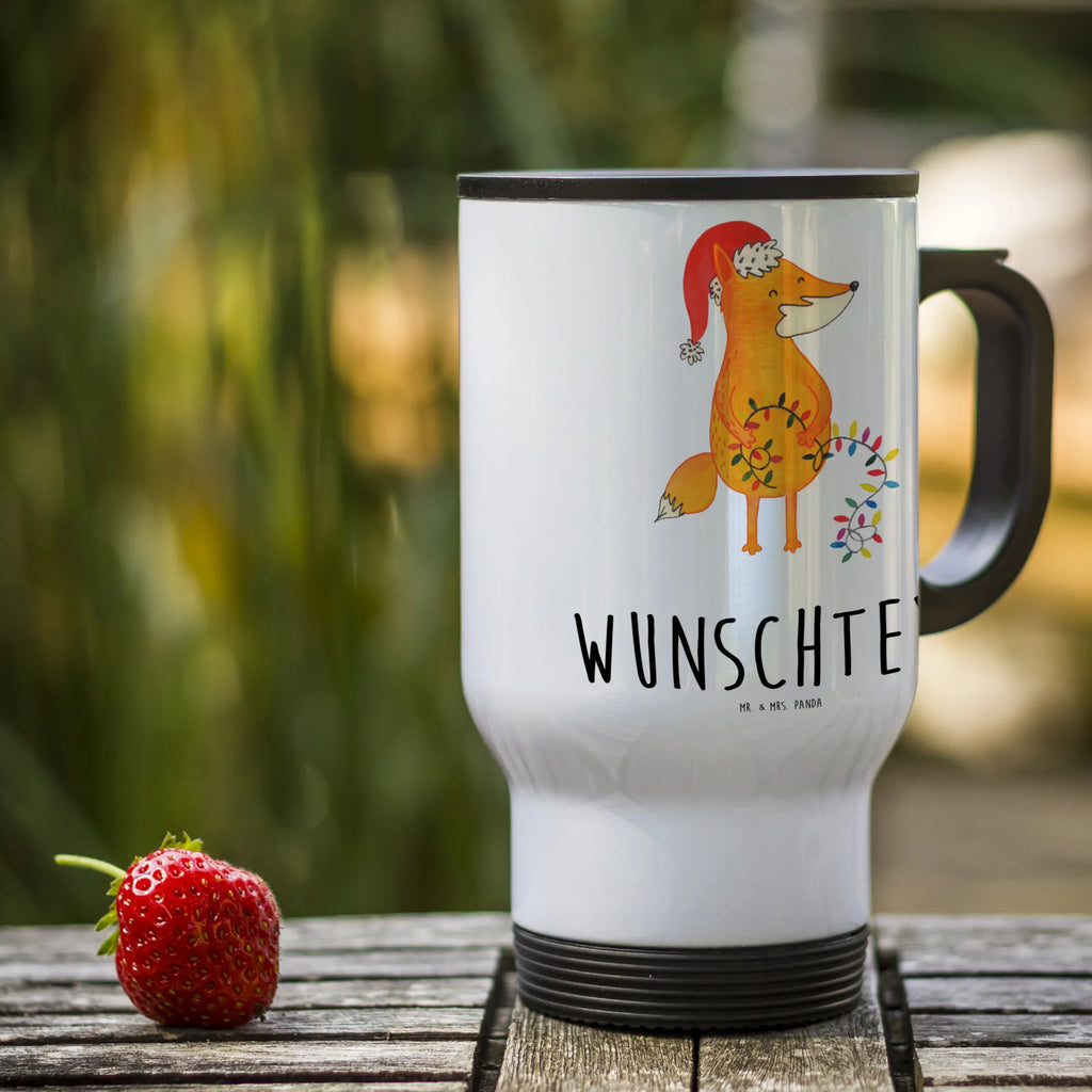 Personalisierter Thermobecher Fuchs Weihnachten Personalisierter Thermobecher, Personalisierter To Go Becher, Personalisierte Thermotasse, Personalisierter Kaffeebecher, Personalisierter Isolierbecher, Thermobecher personalisieren, Thermobecher mit Namen, Thermobecher selbst gestalten, Wunschname, Spülmaschinenfest, Bedrucken, Isolierbecher mit Namen, Isolierbecher selbst gestalten, Thermotasse personalisieren, Thermotasse mit Namen, Winter, Weihnachten, Weihnachtsdeko, Nikolaus, Advent, Heiligabend, Wintermotiv, Fuchs, Füchse, Spruch schön, Geschenk Weihnachten, Weihnachtsmann, Weihnachtszeit