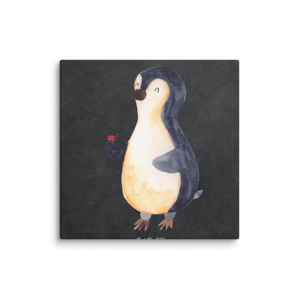 Leinwand Bild Pinguin Marienkäfer Leinwand, Bild, Kunstdruck, Wanddeko, Dekoration, Pinguin, Pinguine, Marienkäfer, Liebe, Wunder, Glück, Freude, Lebensfreude