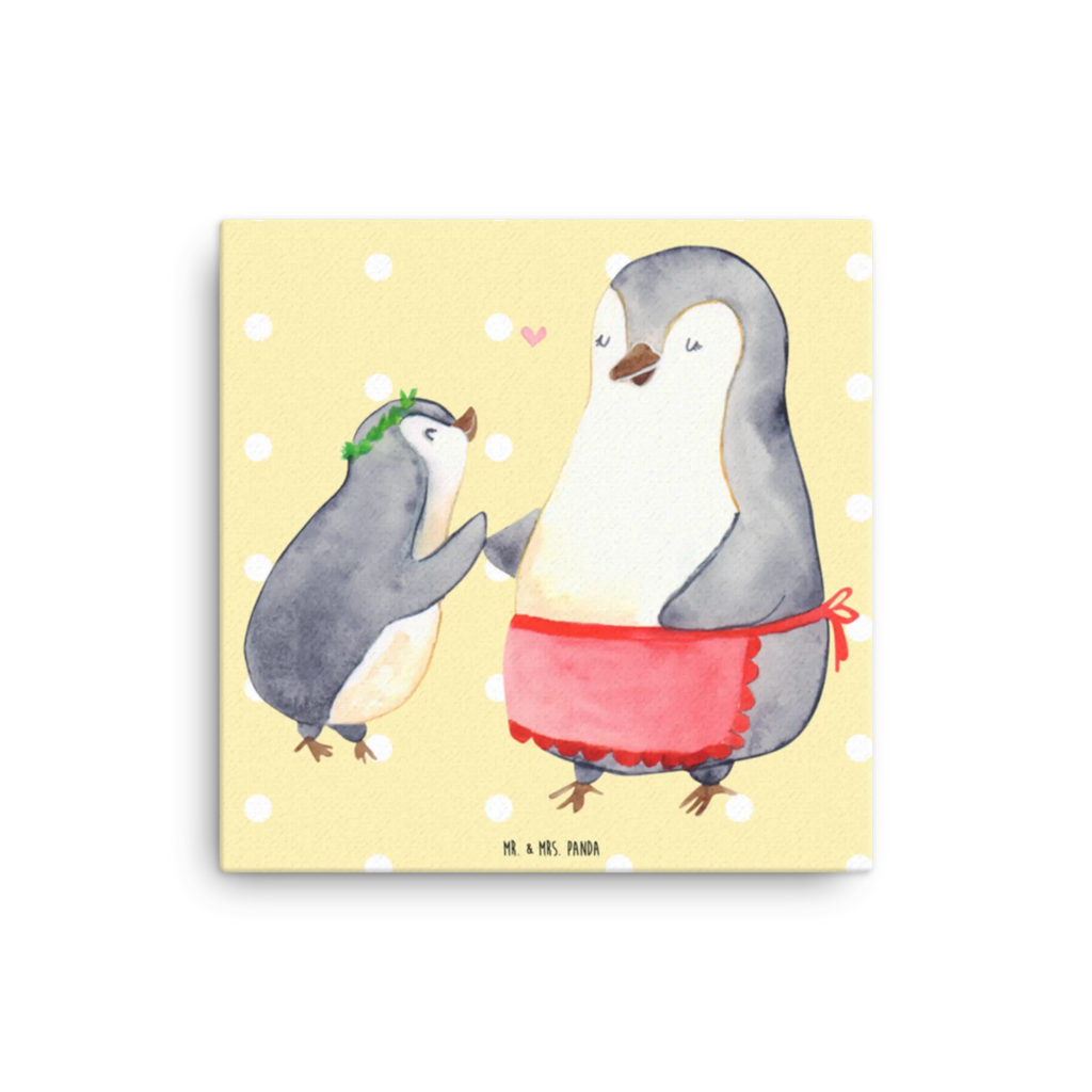 Canvas picture Penguin with child Leinwand, Bild, Kunstdruck, Wanddeko, Dekoration, Familie, Vatertag, Muttertag, Bruder, Schwester, Mama, Papa, Oma, Opa, Geschenk, Mami, Mutti, Mutter, Geburststag