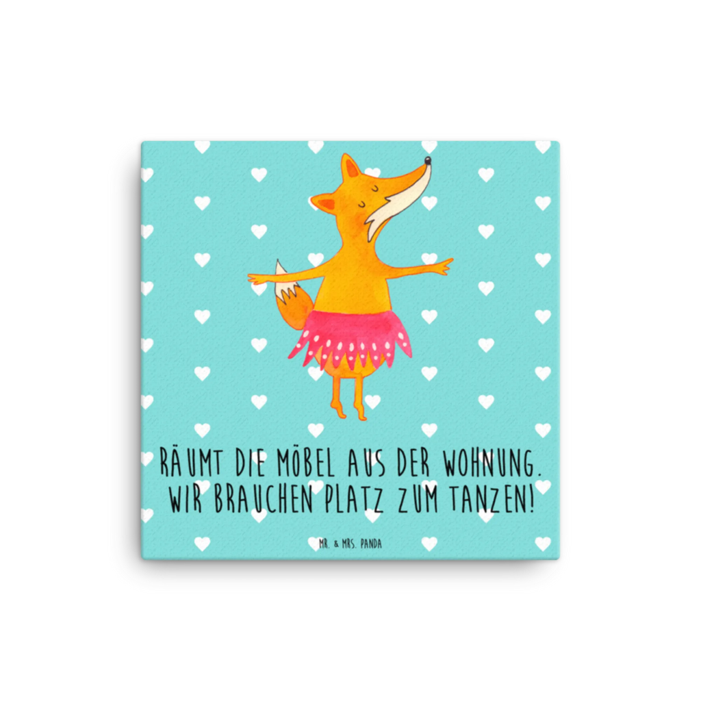 Leinwand Bild Fuchs Ballerina Leinwand, Bild, Kunstdruck, Wanddeko, Dekoration, Fuchs, Fuchs Spruch, Füchse, Füchsin, Ballerina, Ballett, Tänzerin, Tanzen, Party, Einladung, Geburtstag