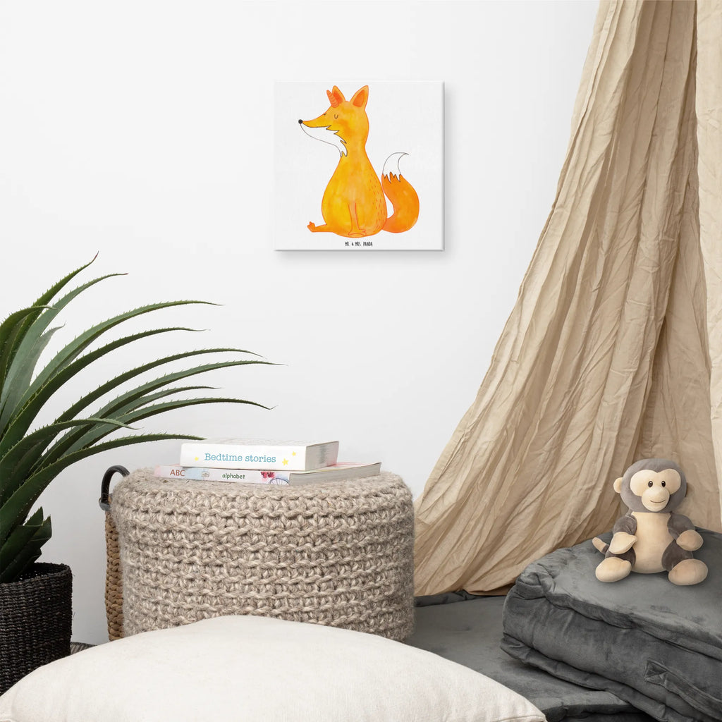 Leinwand Bild Fuchshörnchen Wunsch Leinwand, Bild, Kunstdruck, Wanddeko, Dekoration, Einhorn, Einhörner, Einhorn Deko, Pegasus, Unicorn, Fuchs, Unicorns, Fuchshörnchen, Fuchshorn, Foxycorn, Füchse