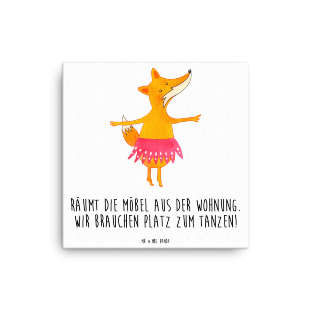 Leinwand Bild Fuchs Ballerina Leinwand, Bild, Kunstdruck, Wanddeko, Dekoration, Fuchs, Fuchs Spruch, Füchse, Füchsin, Ballerina, Ballett, Tänzerin, Tanzen, Party, Einladung, Geburtstag