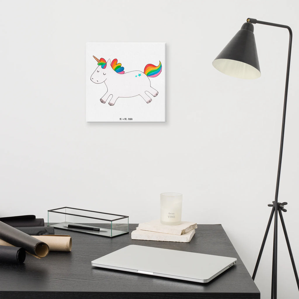 Canvas picture unicorn happy Leinwand, Bild, Kunstdruck, Wanddeko, Dekoration, Einhorn, Einhörner, Einhorn Deko, Unicorn, glücklich, fröhlich, Spaß, Freude, Lebensfreude, witzig, spannend, Lächeln, Lachen