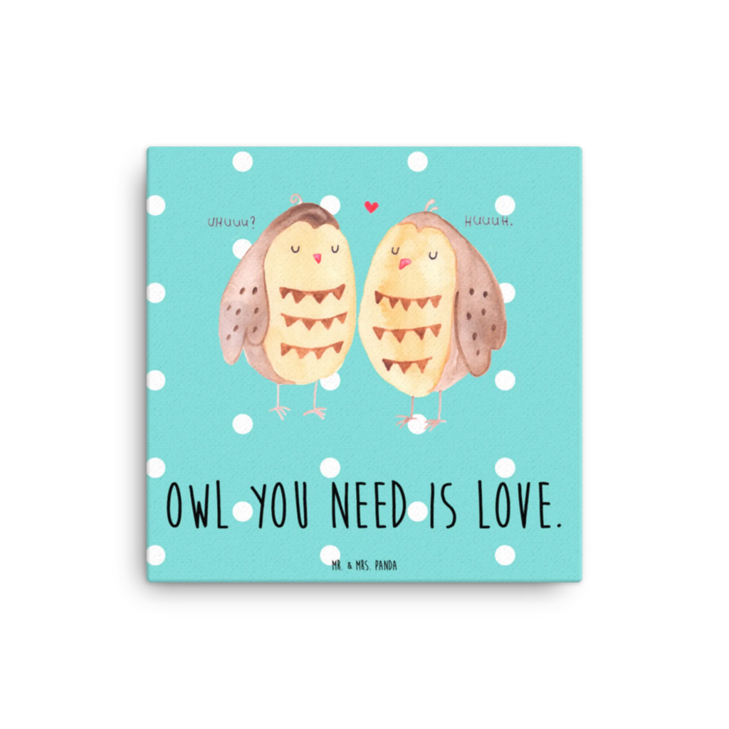 Leinwand Bild Eule Liebe Leinwand, Bild, Kunstdruck, Wanddeko, Dekoration, Eule, Eule Deko, Liebe, Hochzeit Spruch, Owl, All you need is love, Liebe Spruch, Freundin Geschenk, Freund, Wortspiel lustig