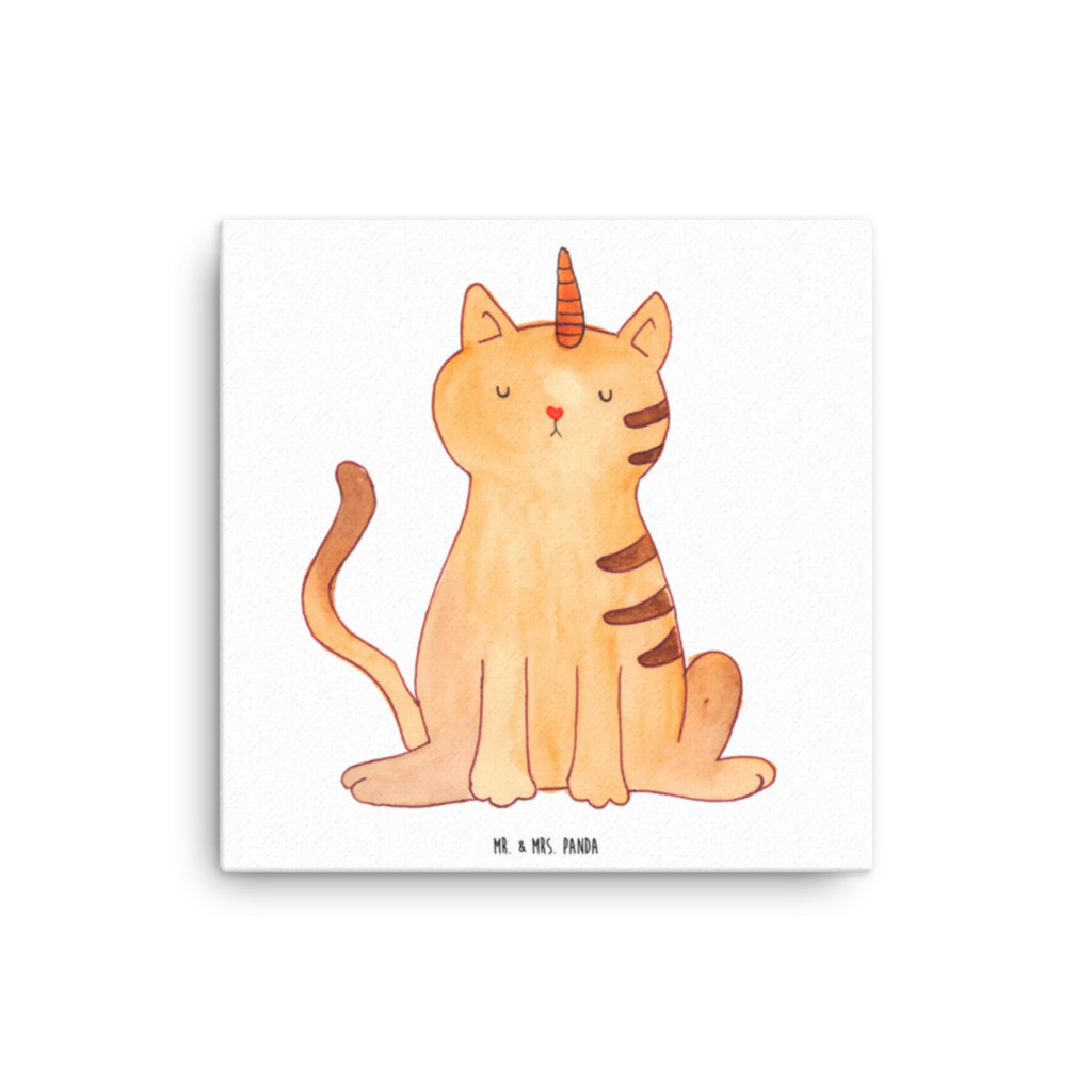 Canvas picture unicorn Cat Leinwand, Bild, Kunstdruck, Wanddeko, Dekoration, Einhorn, Einhörner, Einhorn Deko, Unicorn, Katzer, Mieze, Regenbogen, Glitzer, Einhornpower, Erwachsenwerden, Katze, Katzenhorn, Einhornkatze, Kittyhorn