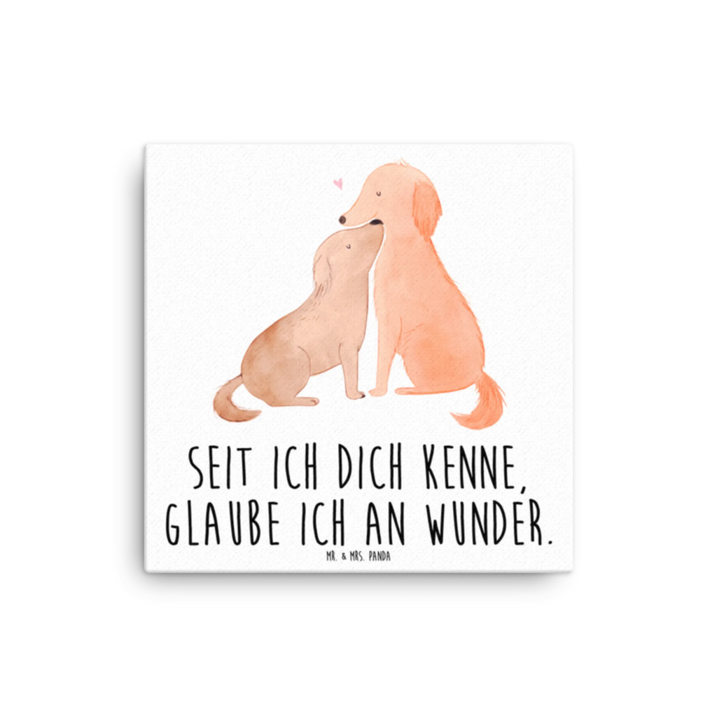 Leinwand Bild Hunde Liebe Leinwand, Bild, Kunstdruck, Wanddeko, Dekoration, Hund, Hundemotiv, Haustier, Hunderasse, Tierliebhaber, Hundebesitzer, Sprüche, Liebe, Hund. Hunde, Kuss, Vertrauen, Kuscheln, Herz