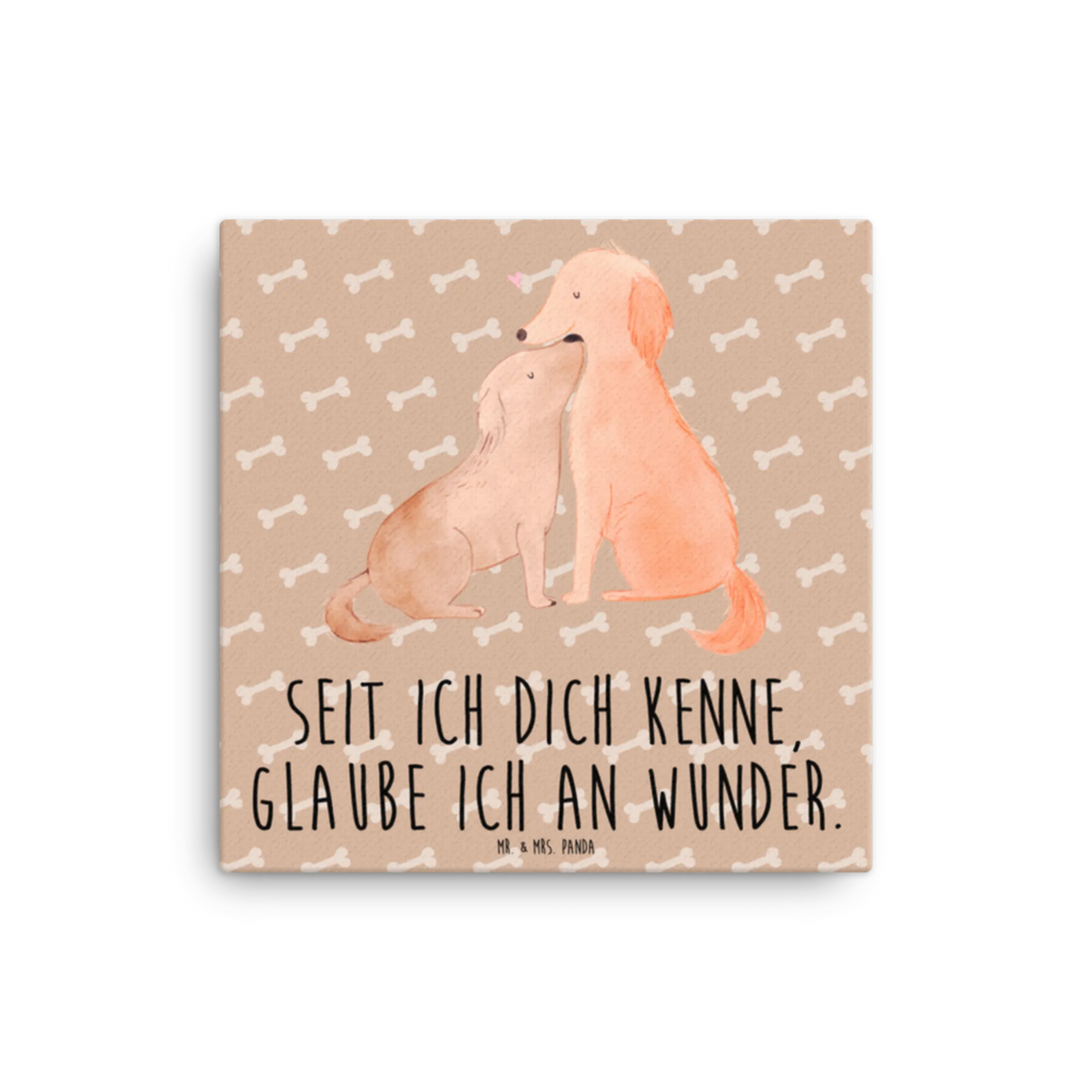 Leinwand Bild Hunde Liebe Leinwand, Bild, Kunstdruck, Wanddeko, Dekoration, Hund, Hundemotiv, Haustier, Hunderasse, Tierliebhaber, Hundebesitzer, Sprüche, Liebe, Hund. Hunde, Kuss, Vertrauen, Kuscheln, Herz