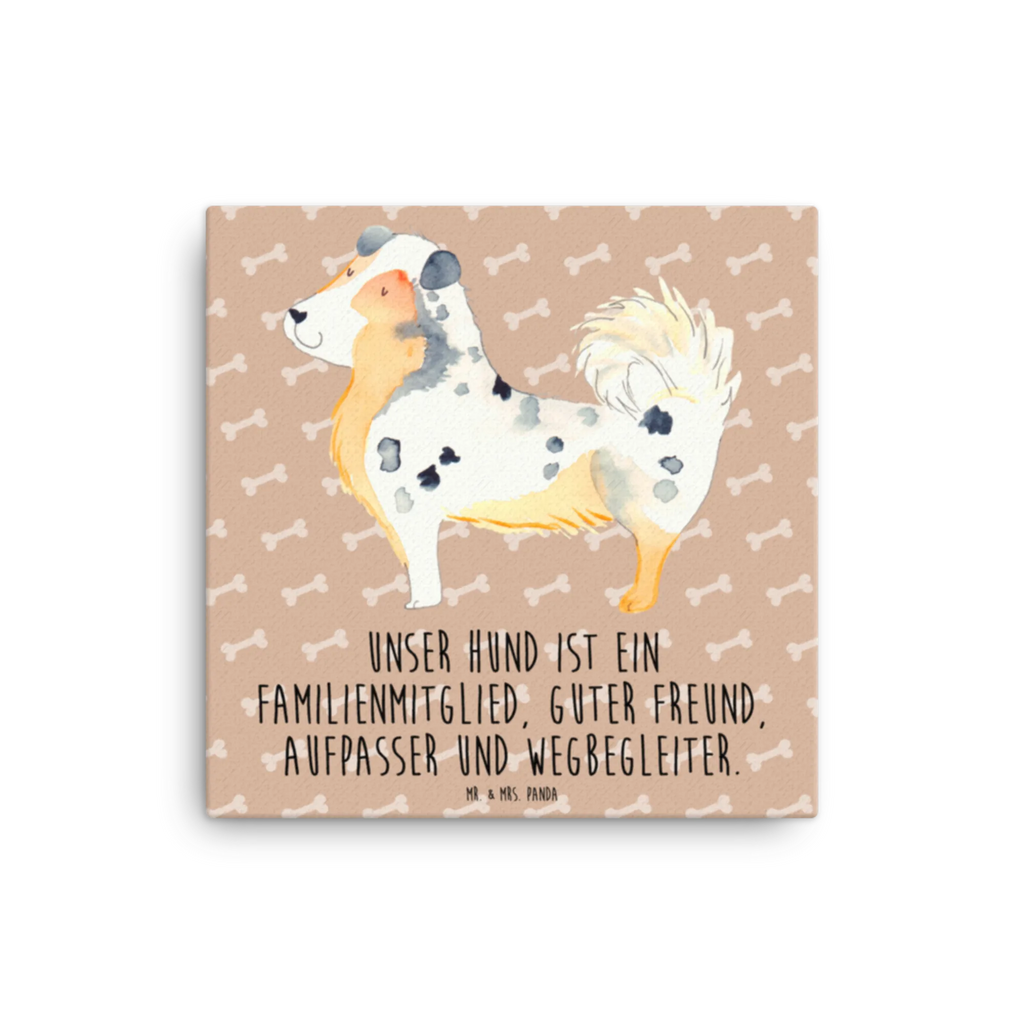 Leinwand Bild Hund Australien Shepherd Leinwand, Bild, Kunstdruck, Wanddeko, Dekoration, Hund, Hundemotiv, Haustier, Hunderasse, Tierliebhaber, Hundebesitzer, Sprüche, Australien Shepherd, Shepherd, Hundeliebe, Familienhund, Spruch