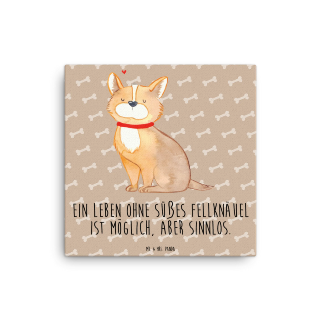 Leinwand Bild Hundeglück Leinwand, Bild, Kunstdruck, Wanddeko, Dekoration, Hund, Hundemotiv, Haustier, Hunderasse, Tierliebhaber, Hundebesitzer, Sprüche, Corgie, Hundeliebe, Spruch, Hundemama, Liebe