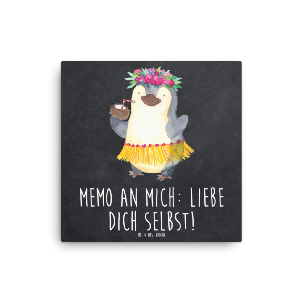 Canvas picture Penguin coconut Leinwand, Bild, Kunstdruck, Wanddeko, Dekoration, Pinguin, Aloha, Hawaii, Urlaub, Kokosnuss, Pinguine