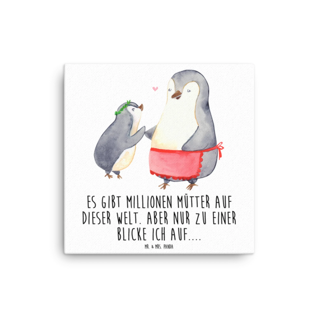 Canvas picture Penguin with child Leinwand, Bild, Kunstdruck, Wanddeko, Dekoration, Familie, Vatertag, Muttertag, Bruder, Schwester, Mama, Papa, Oma, Opa, Geschenk, Mami, Mutti, Mutter, Geburststag