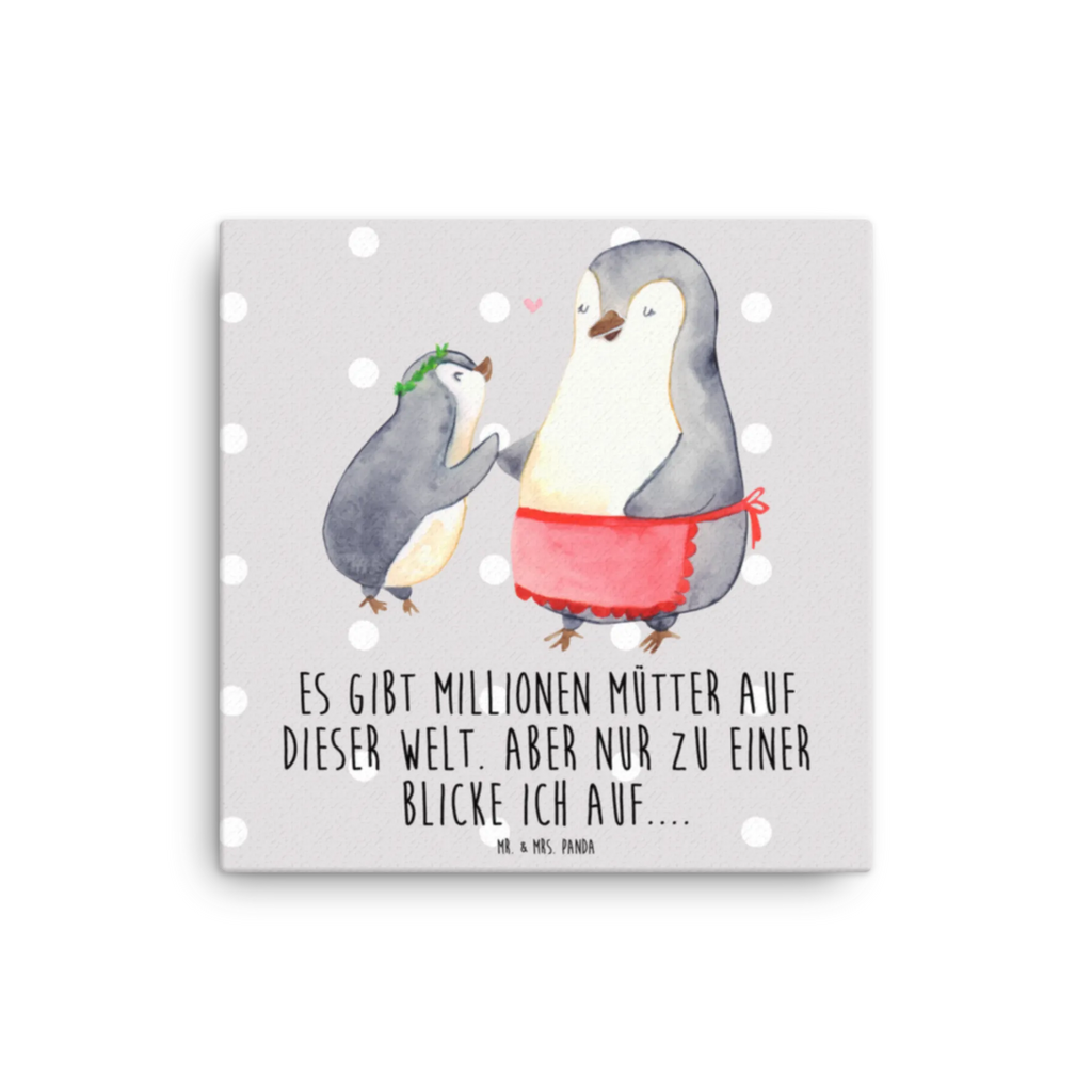 Canvas picture Penguin with child Leinwand, Bild, Kunstdruck, Wanddeko, Dekoration, Familie, Vatertag, Muttertag, Bruder, Schwester, Mama, Papa, Oma, Opa, Geschenk, Mami, Mutti, Mutter, Geburststag