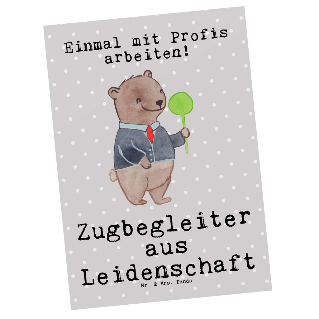 Postkarte Zugbegleiter Leidenschaft Postkarte, Karte, Geschenkkarte, Grußkarte, Einladung, Ansichtskarte, Geburtstagskarte, Einladungskarte, Dankeskarte, Ansichtskarten, Einladung Geburtstag, Einladungskarten Geburtstag, Beruf, Ausbildung, Jubiläum, Abschied, Rente, Kollege, Kollegin, Geschenk, Schenken, Arbeitskollege, Mitarbeiter, Firma, Danke, Dankeschön