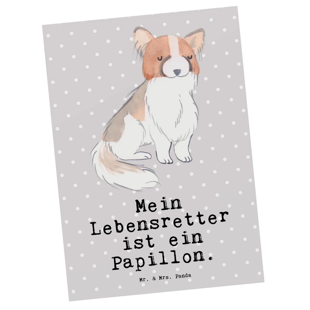 Postkarte Papillon Lebensretter Postkarte, Karte, Geschenkkarte, Grußkarte, Einladung, Ansichtskarte, Geburtstagskarte, Einladungskarte, Dankeskarte, Ansichtskarten, Einladung Geburtstag, Einladungskarten Geburtstag, Hund, Hunderasse, Rassehund, Hundebesitzer, Geschenk, Tierfreund, Schenken, Welpe, Kontinentaler Zwergspaniel, Papillon