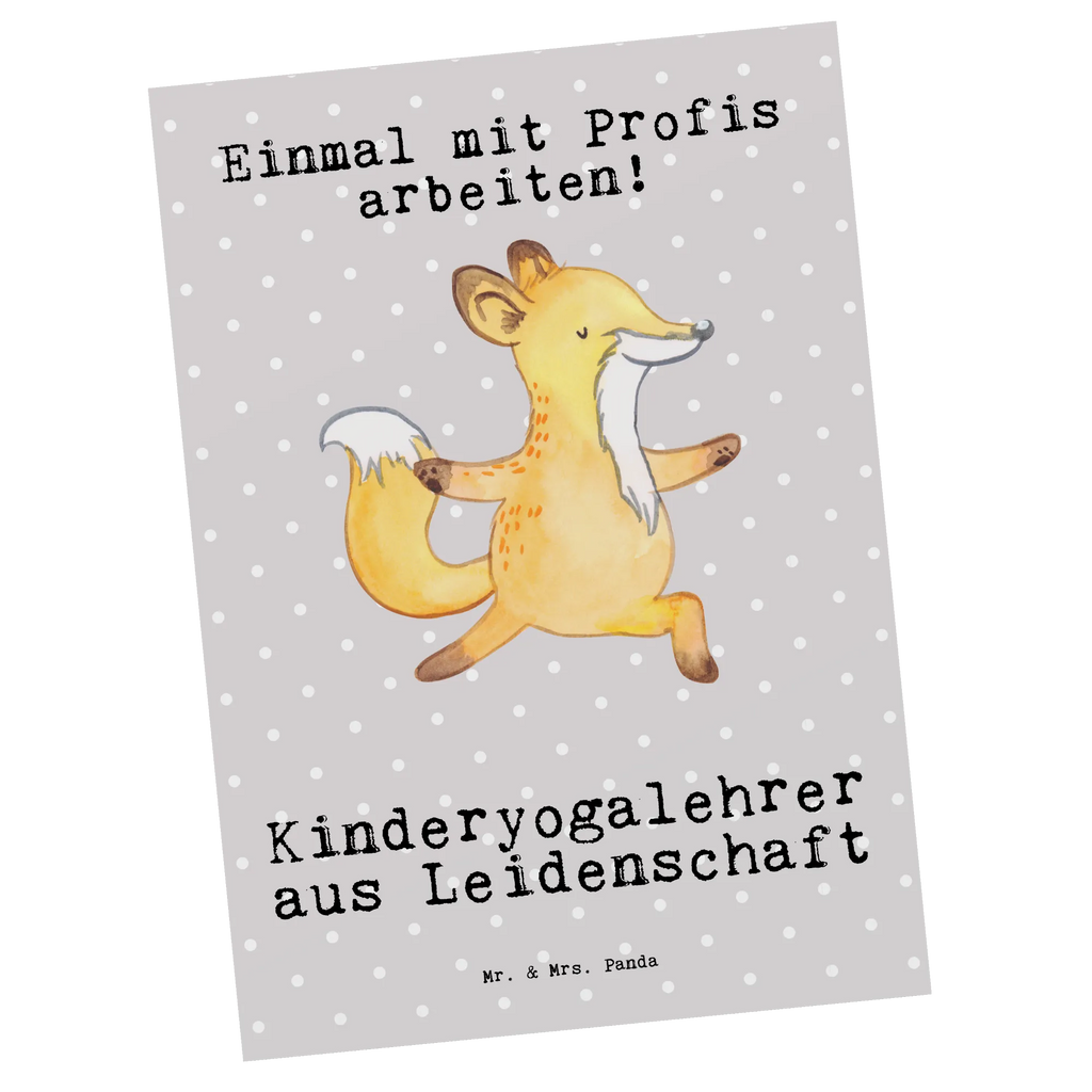 Postkarte Kinderyogalehrer aus Leidenschaft Postkarte, Karte, Geschenkkarte, Grußkarte, Einladung, Ansichtskarte, Geburtstagskarte, Einladungskarte, Dankeskarte, Ansichtskarten, Einladung Geburtstag, Einladungskarten Geburtstag, Beruf, Ausbildung, Jubiläum, Abschied, Rente, Kollege, Kollegin, Geschenk, Schenken, Arbeitskollege, Mitarbeiter, Firma, Danke, Dankeschön