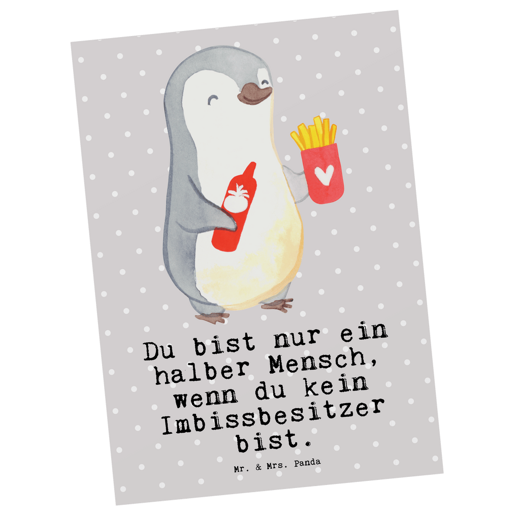 Postkarte Imbissbesitzer mit Herz Postkarte, Karte, Geschenkkarte, Grußkarte, Einladung, Ansichtskarte, Geburtstagskarte, Einladungskarte, Dankeskarte, Ansichtskarten, Einladung Geburtstag, Einladungskarten Geburtstag, Beruf, Ausbildung, Jubiläum, Abschied, Rente, Kollege, Kollegin, Geschenk, Schenken, Arbeitskollege, Mitarbeiter, Firma, Danke, Dankeschön, Imbissbesitzer, Imbissverkäufer, Pommesverkäufer, Pommesliebe