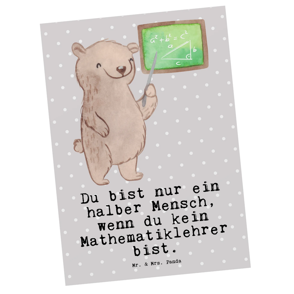 Postkarte Mathematiklehrer mit Herz Postkarte, Karte, Geschenkkarte, Grußkarte, Einladung, Ansichtskarte, Geburtstagskarte, Einladungskarte, Dankeskarte, Ansichtskarten, Einladung Geburtstag, Einladungskarten Geburtstag, Beruf, Ausbildung, Jubiläum, Abschied, Rente, Kollege, Kollegin, Geschenk, Schenken, Arbeitskollege, Mitarbeiter, Firma, Danke, Dankeschön, Mathematiklehrer, Lehramtstudent, Referendariat, Mathelehrer, Matheunterricht, Mathe, Lehrer