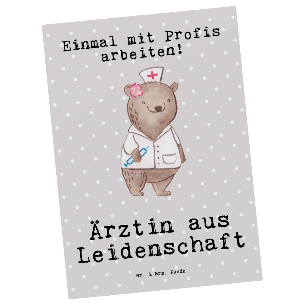 Postkarte Ärztin aus Leidenschaft Postkarte, Karte, Geschenkkarte, Grußkarte, Einladung, Ansichtskarte, Geburtstagskarte, Einladungskarte, Dankeskarte, Ansichtskarten, Einladung Geburtstag, Einladungskarten Geburtstag, Beruf, Ausbildung, Jubiläum, Abschied, Rente, Kollege, Kollegin, Geschenk, Schenken, Arbeitskollege, Mitarbeiter, Firma, Danke, Dankeschön, Ärztin, Hausärztin, Medizinerin, Doktorin, Medizinstudium, Doktortitel, Arztpraxis