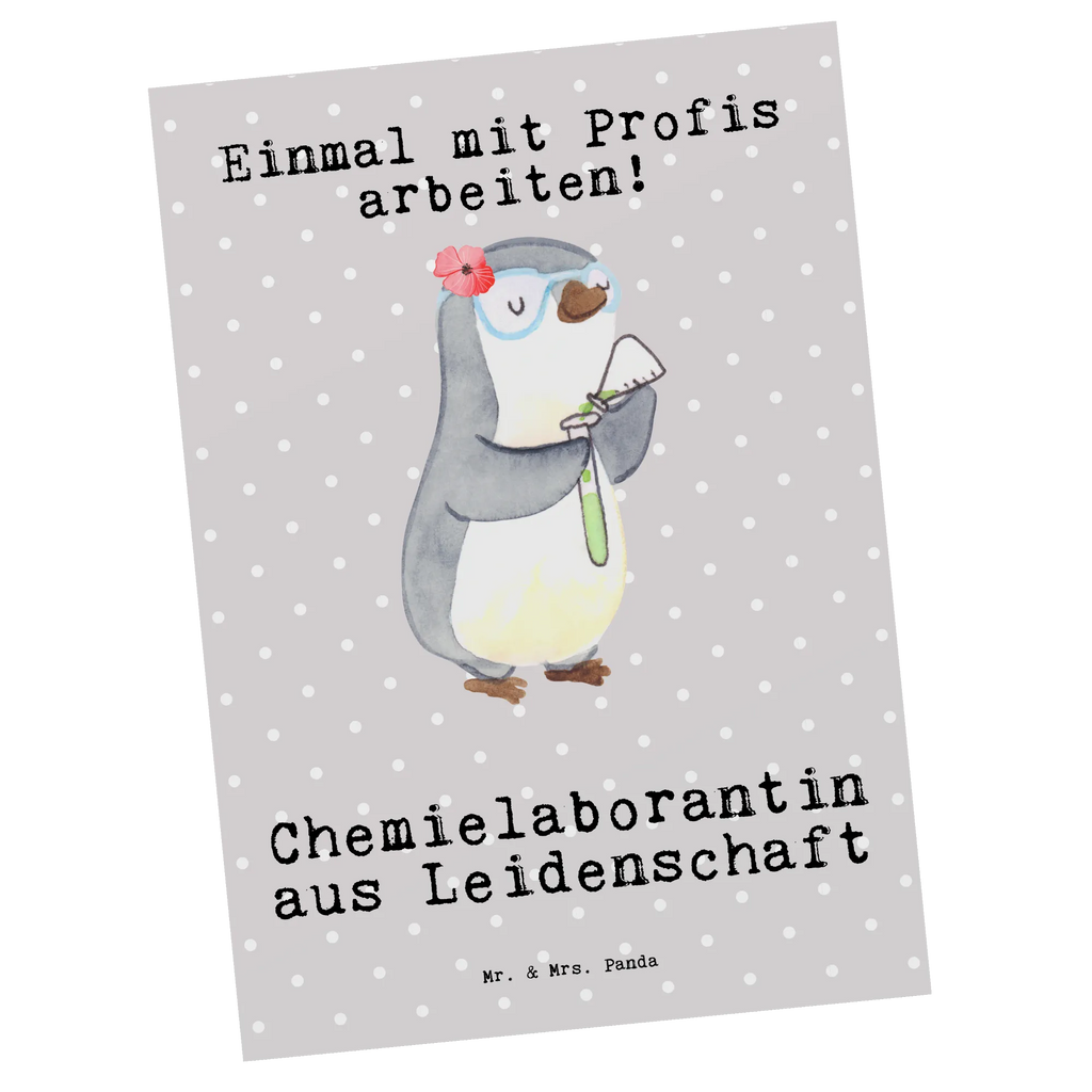 Postkarte Chemielaborantin aus Leidenschaft Postkarte, Karte, Geschenkkarte, Grußkarte, Einladung, Ansichtskarte, Geburtstagskarte, Einladungskarte, Dankeskarte, Ansichtskarten, Einladung Geburtstag, Einladungskarten Geburtstag, Beruf, Ausbildung, Jubiläum, Abschied, Rente, Kollege, Kollegin, Geschenk, Schenken, Arbeitskollege, Mitarbeiter, Firma, Danke, Dankeschön, Chemikerin, Chemielaborantin, Naturwissenschaftlerin, Labor, Studium, Forschung, Wissenschaftlerin