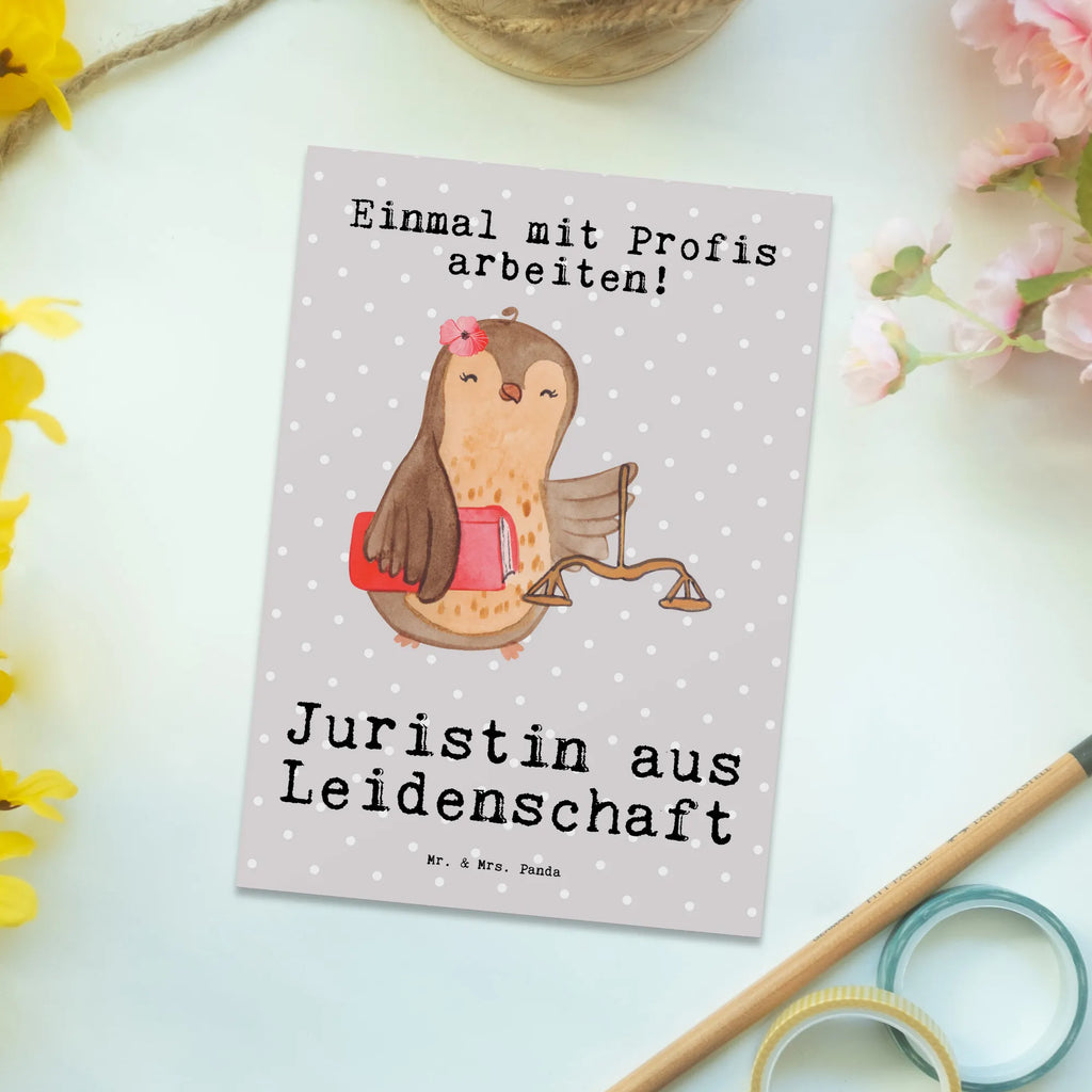 Postkarte Juristin aus Leidenschaft Postkarte, Karte, Geschenkkarte, Grußkarte, Einladung, Ansichtskarte, Geburtstagskarte, Einladungskarte, Dankeskarte, Ansichtskarten, Einladung Geburtstag, Einladungskarten Geburtstag, Beruf, Ausbildung, Jubiläum, Abschied, Rente, Kollege, Kollegin, Geschenk, Schenken, Arbeitskollege, Mitarbeiter, Firma, Danke, Dankeschön, Juristin, Anwältin, Jura Studium, Master of laws, Staatsexamen, Jurastudent, Anwaltskanzlei