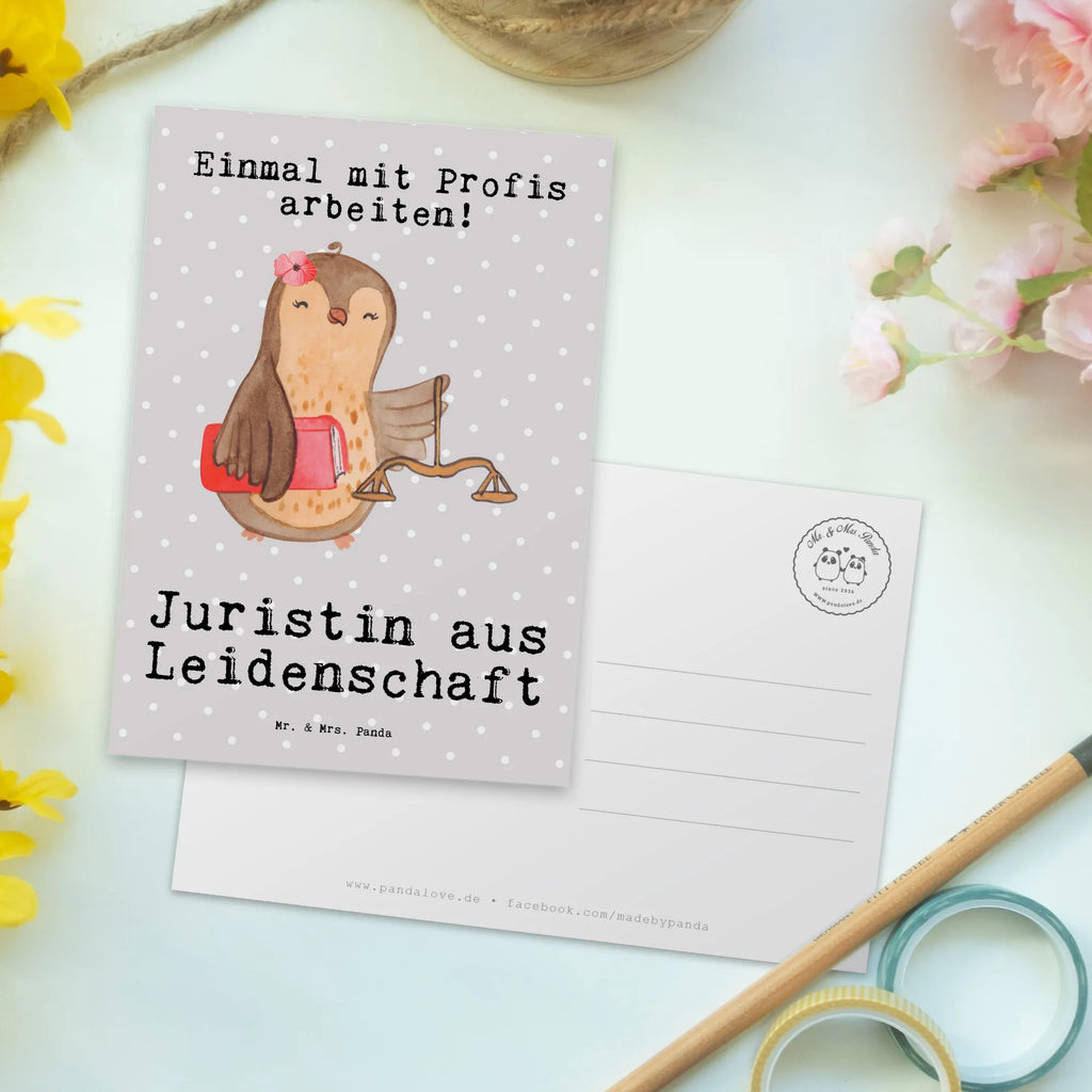 Postkarte Juristin aus Leidenschaft Postkarte, Karte, Geschenkkarte, Grußkarte, Einladung, Ansichtskarte, Geburtstagskarte, Einladungskarte, Dankeskarte, Ansichtskarten, Einladung Geburtstag, Einladungskarten Geburtstag, Beruf, Ausbildung, Jubiläum, Abschied, Rente, Kollege, Kollegin, Geschenk, Schenken, Arbeitskollege, Mitarbeiter, Firma, Danke, Dankeschön, Juristin, Anwältin, Jura Studium, Master of laws, Staatsexamen, Jurastudent, Anwaltskanzlei