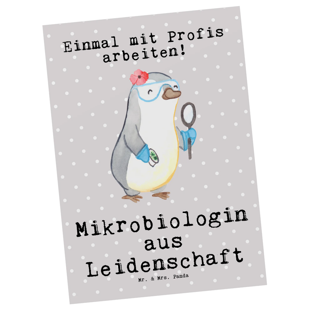 Postkarte Mikrobiologin aus Leidenschaft Postkarte, Karte, Geschenkkarte, Grußkarte, Einladung, Ansichtskarte, Geburtstagskarte, Einladungskarte, Dankeskarte, Ansichtskarten, Einladung Geburtstag, Einladungskarten Geburtstag, Beruf, Ausbildung, Jubiläum, Abschied, Rente, Kollege, Kollegin, Geschenk, Schenken, Arbeitskollege, Mitarbeiter, Firma, Danke, Dankeschön, Mikrobiologin, Naturwissenschaftlerin, Labor, Forschung