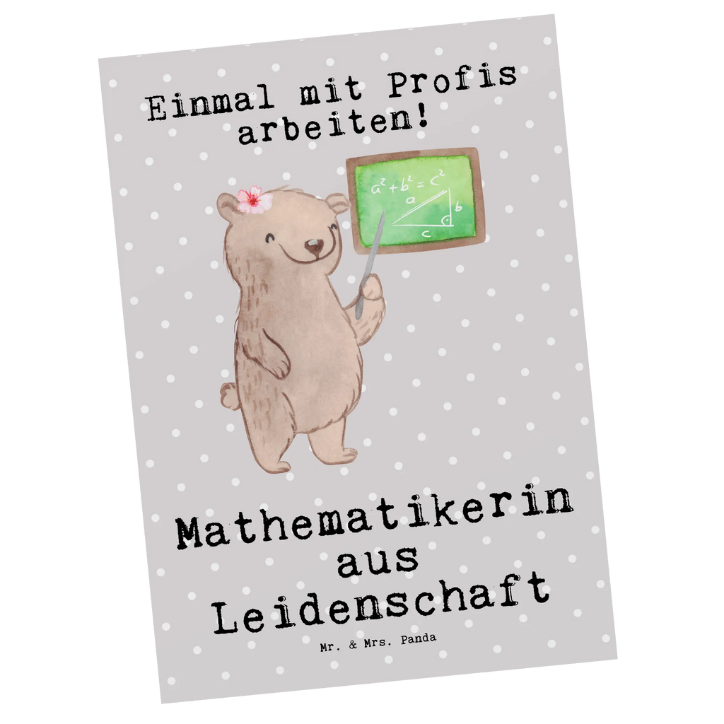 Postkarte Mathematikerin aus Leidenschaft Postkarte, Karte, Geschenkkarte, Grußkarte, Einladung, Ansichtskarte, Geburtstagskarte, Einladungskarte, Dankeskarte, Ansichtskarten, Einladung Geburtstag, Einladungskarten Geburtstag, Beruf, Ausbildung, Jubiläum, Abschied, Rente, Kollege, Kollegin, Geschenk, Schenken, Arbeitskollege, Mitarbeiter, Firma, Danke, Dankeschön, Mathematikerin, Mathematik Studium, Studentin Mathe, Bachelor, Master, Rechenkünstlerin, Zahlenmensch