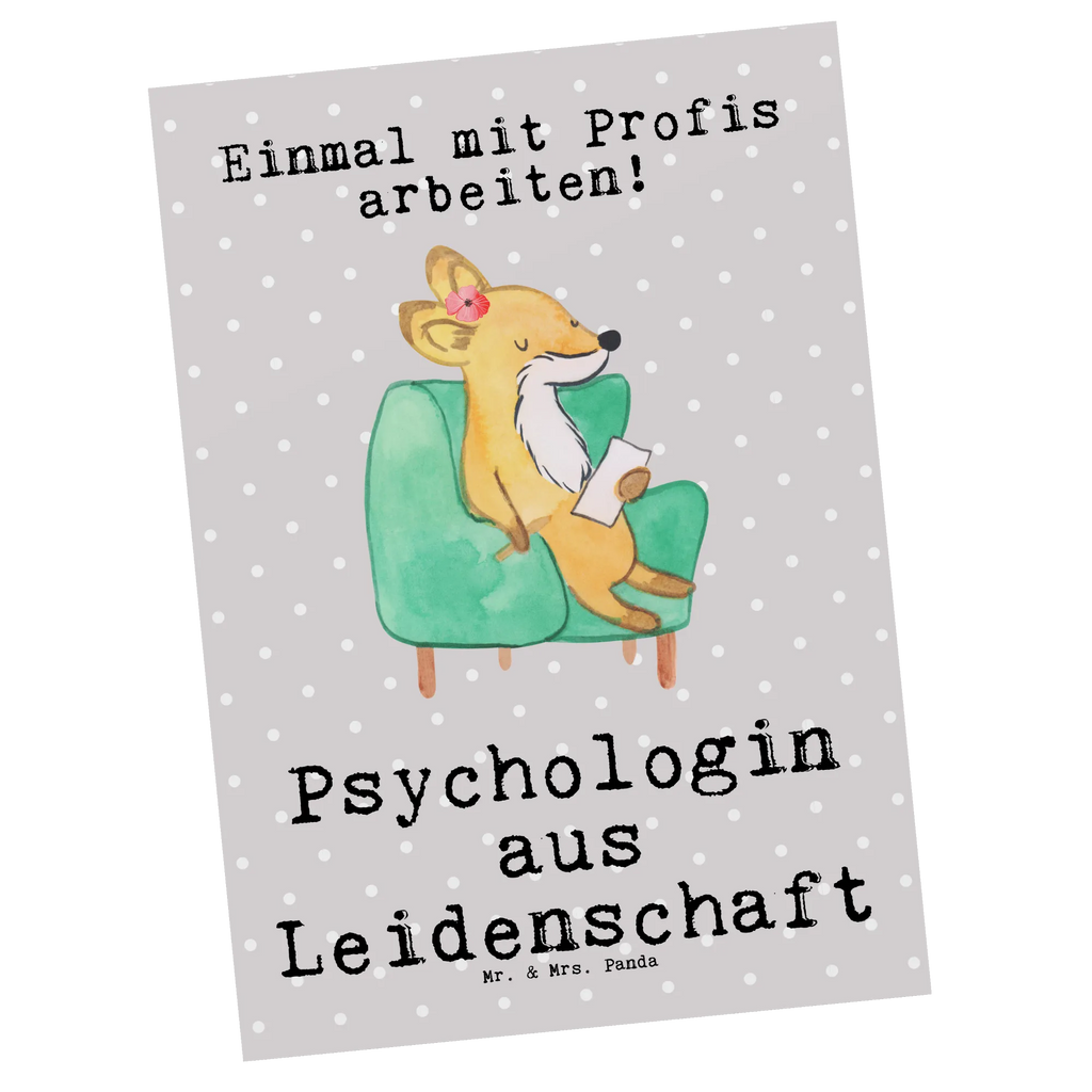 Postkarte Psychologin aus Leidenschaft Postkarte, Karte, Geschenkkarte, Grußkarte, Einladung, Ansichtskarte, Geburtstagskarte, Einladungskarte, Dankeskarte, Ansichtskarten, Einladung Geburtstag, Einladungskarten Geburtstag, Beruf, Ausbildung, Jubiläum, Abschied, Rente, Kollege, Kollegin, Geschenk, Schenken, Arbeitskollege, Mitarbeiter, Firma, Danke, Dankeschön