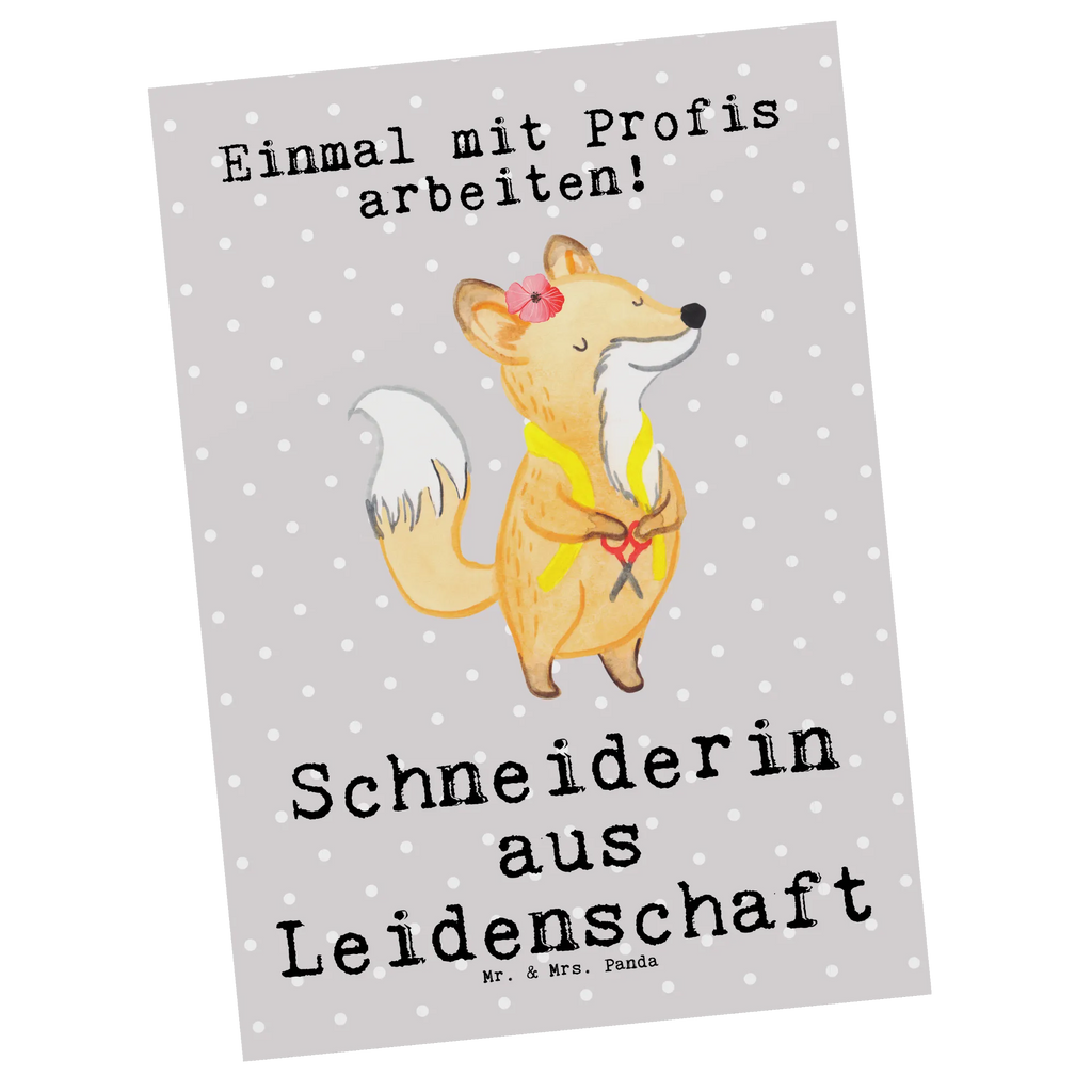 Postkarte Schneiderin aus Leidenschaft Postkarte, Karte, Geschenkkarte, Grußkarte, Einladung, Ansichtskarte, Geburtstagskarte, Einladungskarte, Dankeskarte, Ansichtskarten, Einladung Geburtstag, Einladungskarten Geburtstag, Beruf, Ausbildung, Jubiläum, Abschied, Rente, Kollege, Kollegin, Geschenk, Schenken, Arbeitskollege, Mitarbeiter, Firma, Danke, Dankeschön