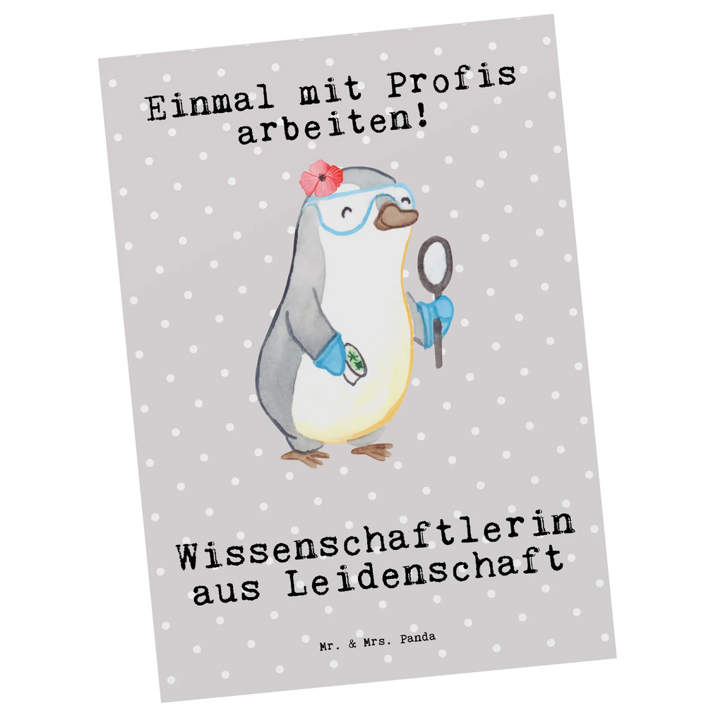 Postkarte Wissenschaftlerin aus Leidenschaft Postkarte, Karte, Geschenkkarte, Grußkarte, Einladung, Ansichtskarte, Geburtstagskarte, Einladungskarte, Dankeskarte, Ansichtskarten, Einladung Geburtstag, Einladungskarten Geburtstag, Beruf, Ausbildung, Jubiläum, Abschied, Rente, Kollege, Kollegin, Geschenk, Schenken, Arbeitskollege, Mitarbeiter, Firma, Danke, Dankeschön, Wissenschaftlerin, Forscherin, Akademikerin, Universität, Forschungseinrichtung