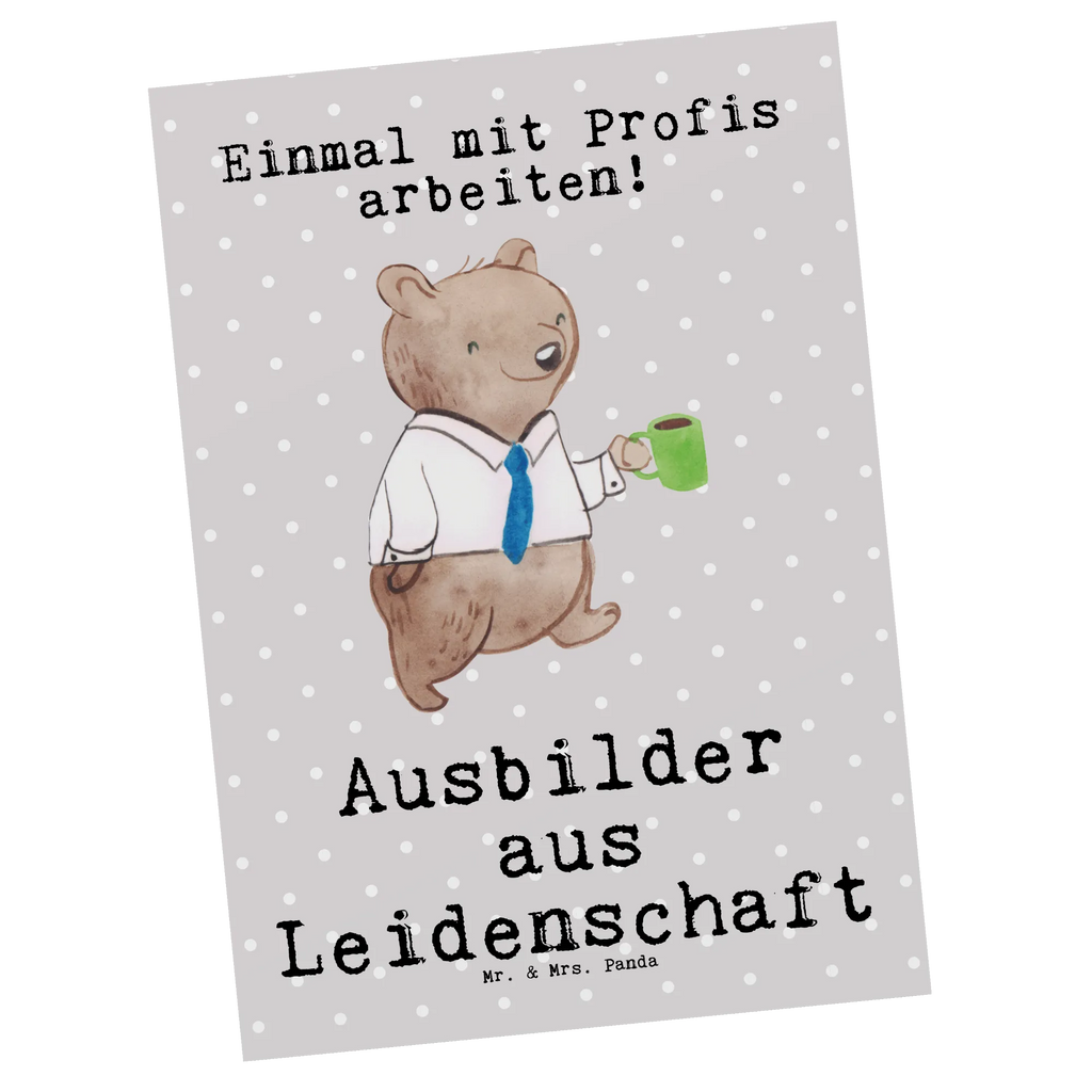 Postkarte Ausbilder aus Leidenschaft Postkarte, Karte, Geschenkkarte, Grußkarte, Einladung, Ansichtskarte, Geburtstagskarte, Einladungskarte, Dankeskarte, Ansichtskarten, Einladung Geburtstag, Einladungskarten Geburtstag, Beruf, Ausbildung, Jubiläum, Abschied, Rente, Kollege, Kollegin, Geschenk, Schenken, Arbeitskollege, Mitarbeiter, Firma, Danke, Dankeschön, Ausbilder, Tutor, Ausbilderprüfung