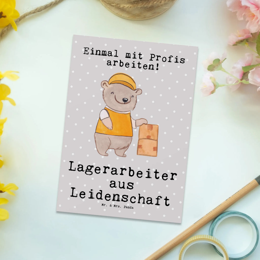 Postkarte Lagerarbeiter Leidenschaft Postkarte, Karte, Geschenkkarte, Grußkarte, Einladung, Ansichtskarte, Geburtstagskarte, Einladungskarte, Dankeskarte, Ansichtskarten, Einladung Geburtstag, Einladungskarten Geburtstag, Beruf, Ausbildung, Jubiläum, Abschied, Rente, Kollege, Kollegin, Geschenk, Schenken, Arbeitskollege, Mitarbeiter, Firma, Danke, Dankeschön, Lagerarbeiter, Fachlagerist, Lagerist, Lagerverwalter