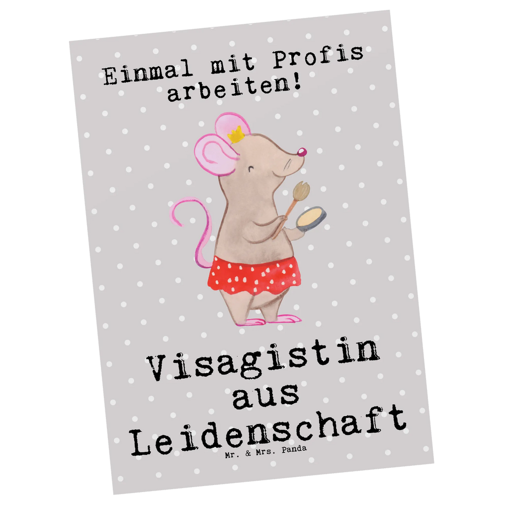 Postkarte Visagistin aus Leidenschaft Postkarte, Karte, Geschenkkarte, Grußkarte, Einladung, Ansichtskarte, Geburtstagskarte, Einladungskarte, Dankeskarte, Ansichtskarten, Einladung Geburtstag, Einladungskarten Geburtstag, Beruf, Ausbildung, Jubiläum, Abschied, Rente, Kollege, Kollegin, Geschenk, Schenken, Arbeitskollege, Mitarbeiter, Firma, Danke, Dankeschön, Kosmetikerin, Make Up Artist, Maskenbildnerin, Visagistin, Beauty Salon, Kosmetikstudio, Eröffnung