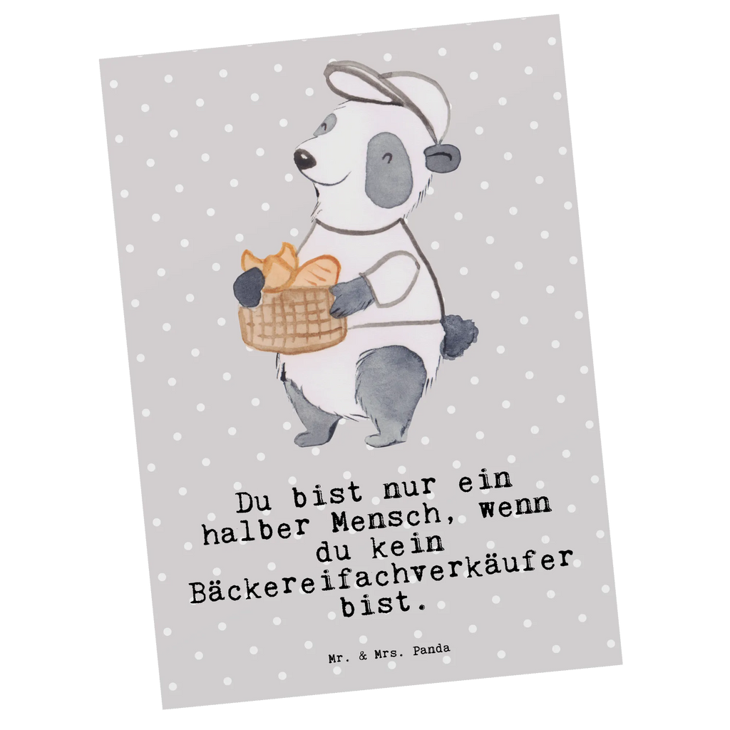 Postkarte Bäckereifachverkäufer mit Herz Postkarte, Karte, Geschenkkarte, Grußkarte, Einladung, Ansichtskarte, Geburtstagskarte, Einladungskarte, Dankeskarte, Ansichtskarten, Einladung Geburtstag, Einladungskarten Geburtstag, Beruf, Ausbildung, Jubiläum, Abschied, Rente, Kollege, Kollegin, Geschenk, Schenken, Arbeitskollege, Mitarbeiter, Firma, Danke, Dankeschön, Bäckereifachverkäufer, Backwarenverkäufer, Bäckerei, Backstube, Bäckerladen, Brotmanufaktur