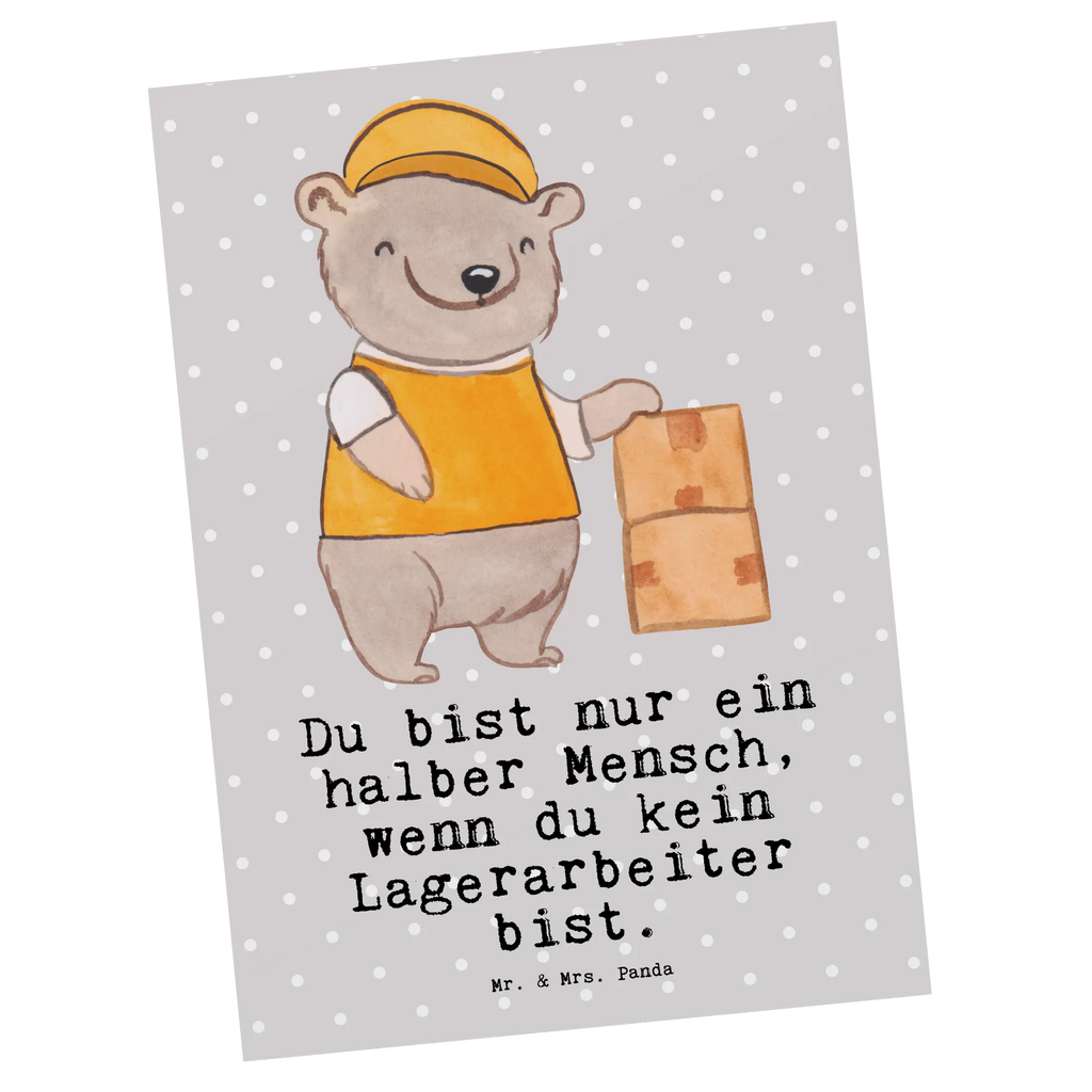 Postkarte Lagerarbeiter mit Herz Postkarte, Karte, Geschenkkarte, Grußkarte, Einladung, Ansichtskarte, Geburtstagskarte, Einladungskarte, Dankeskarte, Ansichtskarten, Einladung Geburtstag, Einladungskarten Geburtstag, Beruf, Ausbildung, Jubiläum, Abschied, Rente, Kollege, Kollegin, Geschenk, Schenken, Arbeitskollege, Mitarbeiter, Firma, Danke, Dankeschön, Lagerarbeiter, Fachlagerist, Lagerist, Lagerverwalter