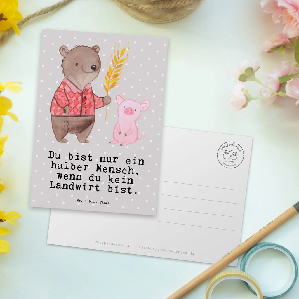 Postkarte Landwirt mit Herz Postkarte, Karte, Geschenkkarte, Grußkarte, Einladung, Ansichtskarte, Geburtstagskarte, Einladungskarte, Dankeskarte, Ansichtskarten, Einladung Geburtstag, Einladungskarten Geburtstag, Beruf, Ausbildung, Jubiläum, Abschied, Rente, Kollege, Kollegin, Geschenk, Schenken, Arbeitskollege, Mitarbeiter, Firma, Danke, Dankeschön, Landwirt; Bauer, Tierwirt, Agronom, Farmer, Bauernhof