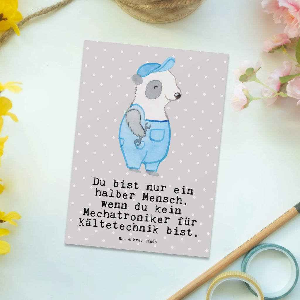 Postkarte Mechatroniker für Kältetechnik mit Herz Postkarte, Karte, Geschenkkarte, Grußkarte, Einladung, Ansichtskarte, Geburtstagskarte, Einladungskarte, Dankeskarte, Ansichtskarten, Einladung Geburtstag, Einladungskarten Geburtstag, Beruf, Ausbildung, Jubiläum, Abschied, Rente, Kollege, Kollegin, Geschenk, Schenken, Arbeitskollege, Mitarbeiter, Firma, Danke, Dankeschön, Mechatroniker für Kältetechnik, Gesellenprüfung