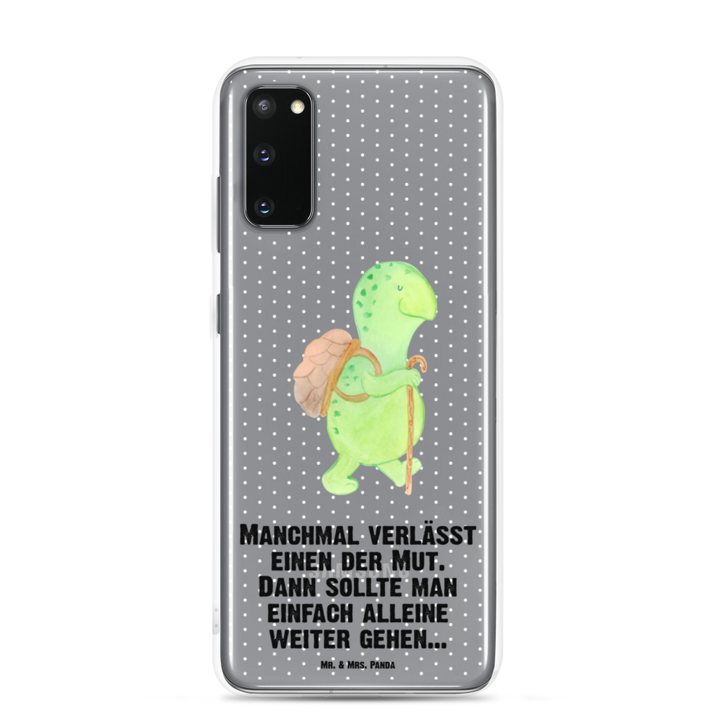 Handyhülle Schildkröte Wanderer Handyhülle, Handycover, Transparente Handyhülle, Flexible Handyhülle, Handyschutz, Transparent, Durchsichtig, Schutzhülle für Handy, Stilvolle Handyhülle, Robuste Handyhülle, Schutz vor Kratzern, Schützende Handyhülle, Schildkröte, Schildkröten, Motivation, Motivationsspruch, Motivationssprüche, Neuanfang