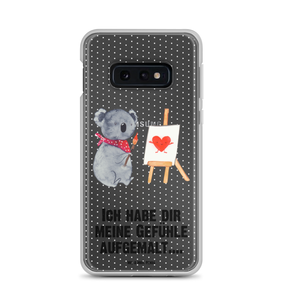 Handyhülle Koala Künstler Handyhülle, Handycover, Transparente Handyhülle, Flexible Handyhülle, Handyschutz, Transparent, Durchsichtig, Schutzhülle für Handy, Stilvolle Handyhülle, Robuste Handyhülle, Schutz vor Kratzern, Schützende Handyhülle, Koala, Koalabär, Liebe, Liebensbeweis, Liebesgeschenk, Gefühle, Künstler, zeichnen